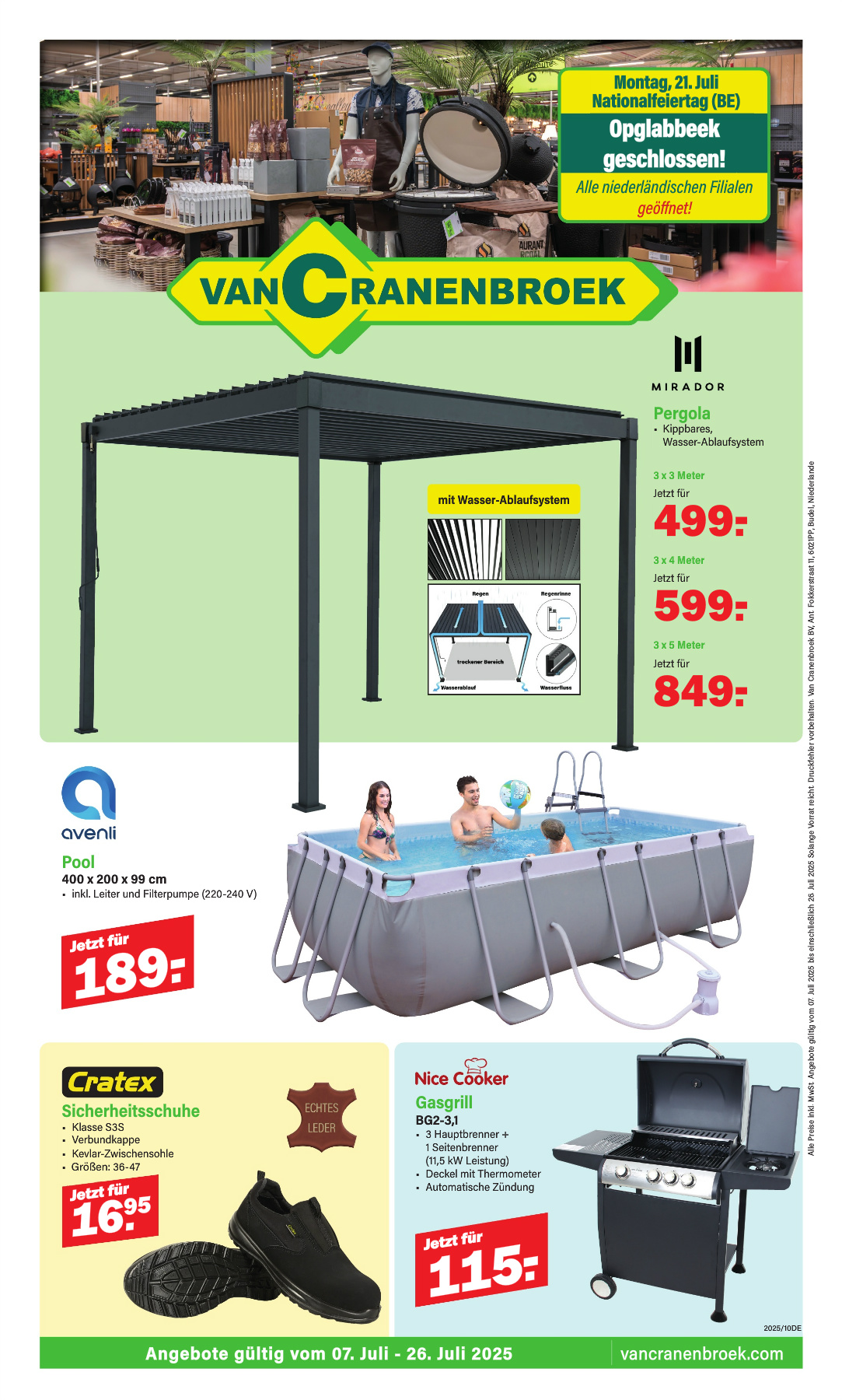van-cranenbroek - Van Cranenbroek folder geldig vanaf 07/07 - 26/07 - page: 1