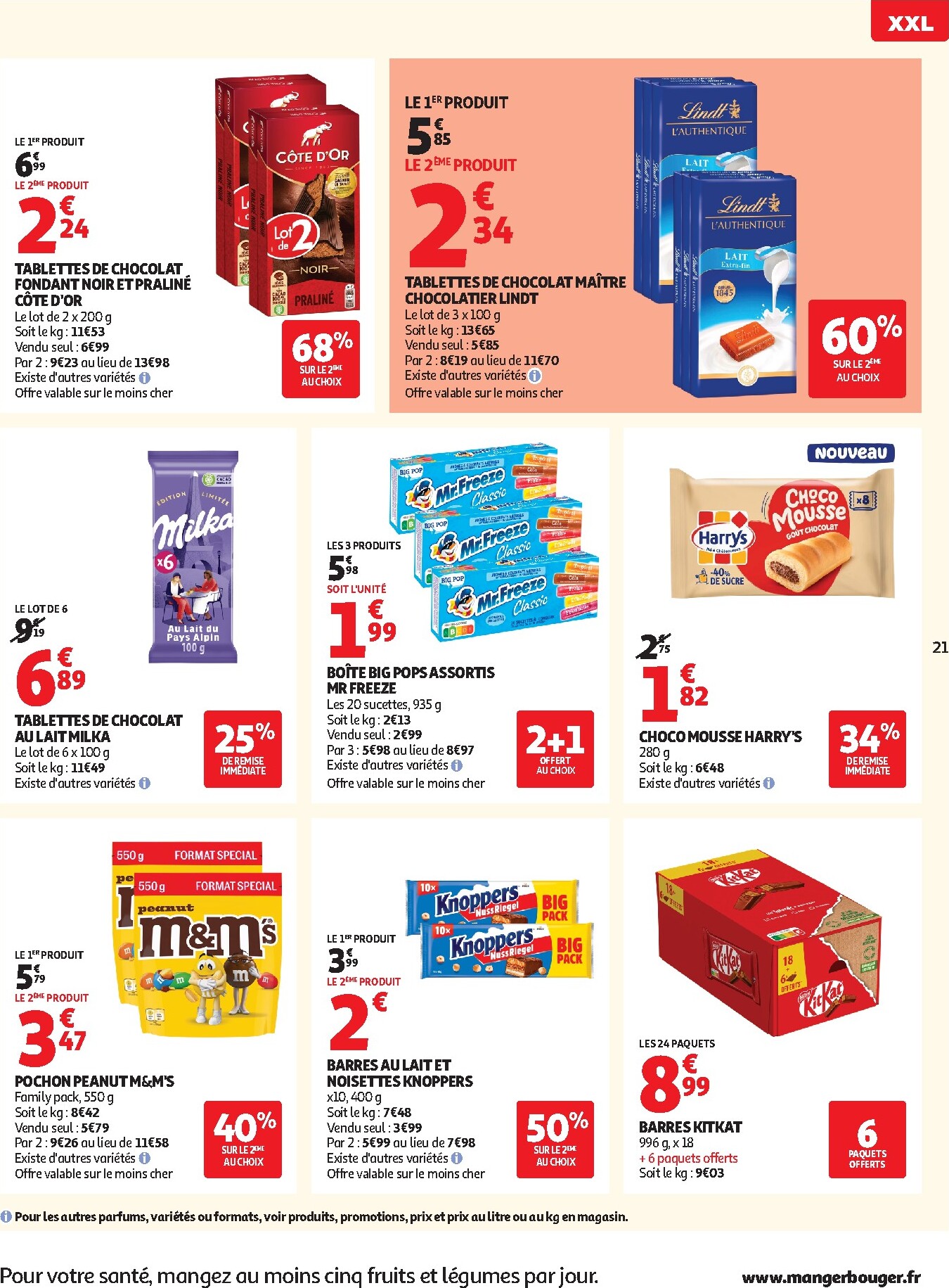auchan - Auchan - Promos XXL halles hypers folder voor volgende week van woensdag 27/05/2026 tot zondag 07/06/2026 - page: 21