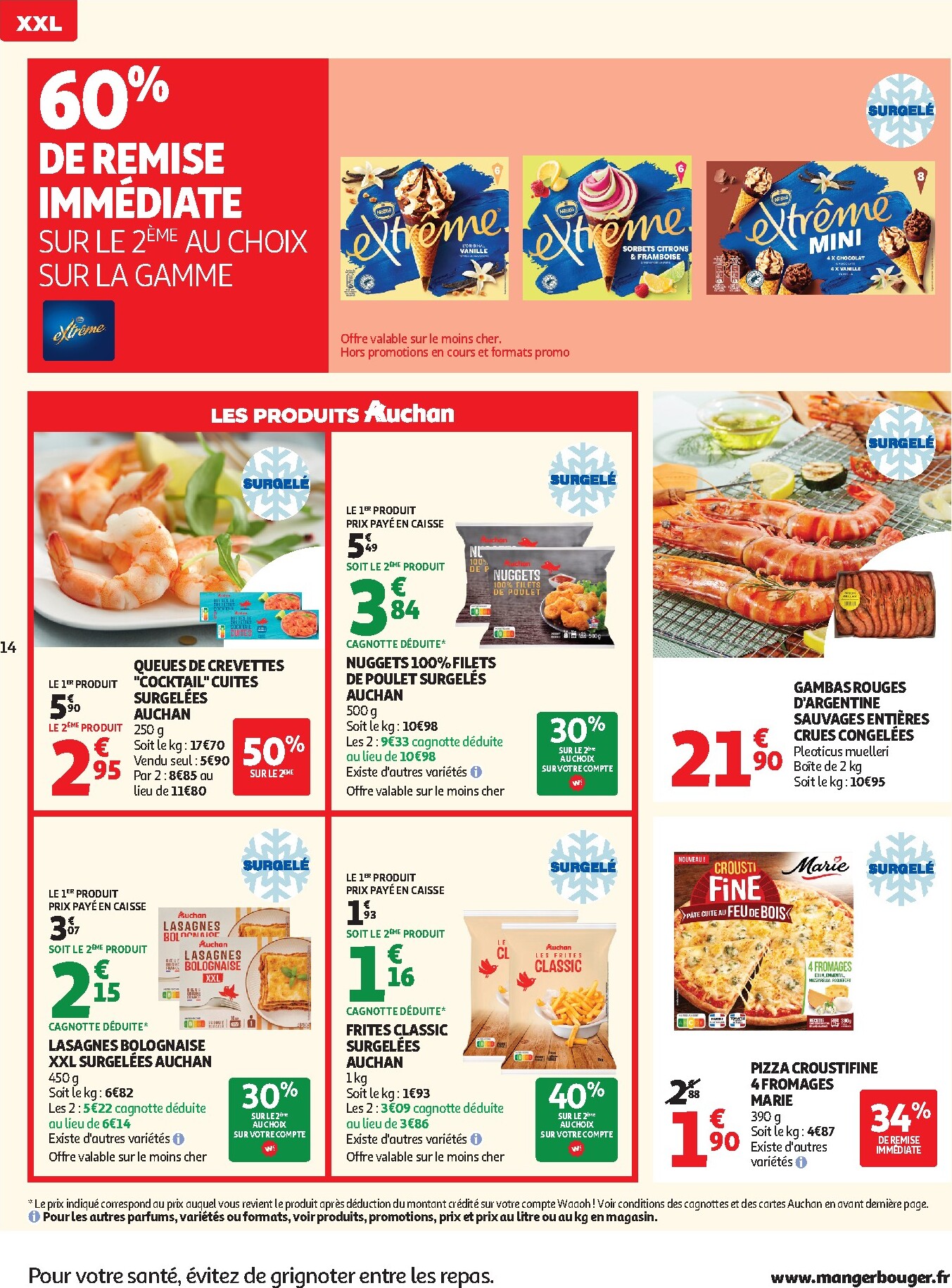 auchan - Auchan - Promos XXL halles hypers folder voor volgende week van woensdag 27/05/2026 tot zondag 07/06/2026 - page: 14