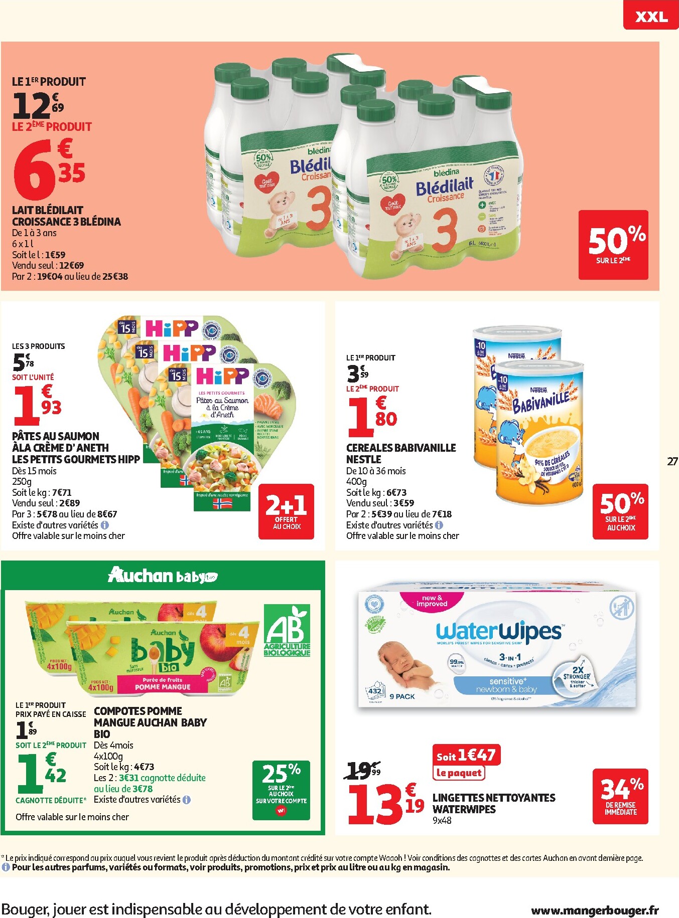 auchan - Auchan - Promos XXL halles hypers folder voor volgende week van woensdag 27/05/2026 tot zondag 07/06/2026 - page: 27