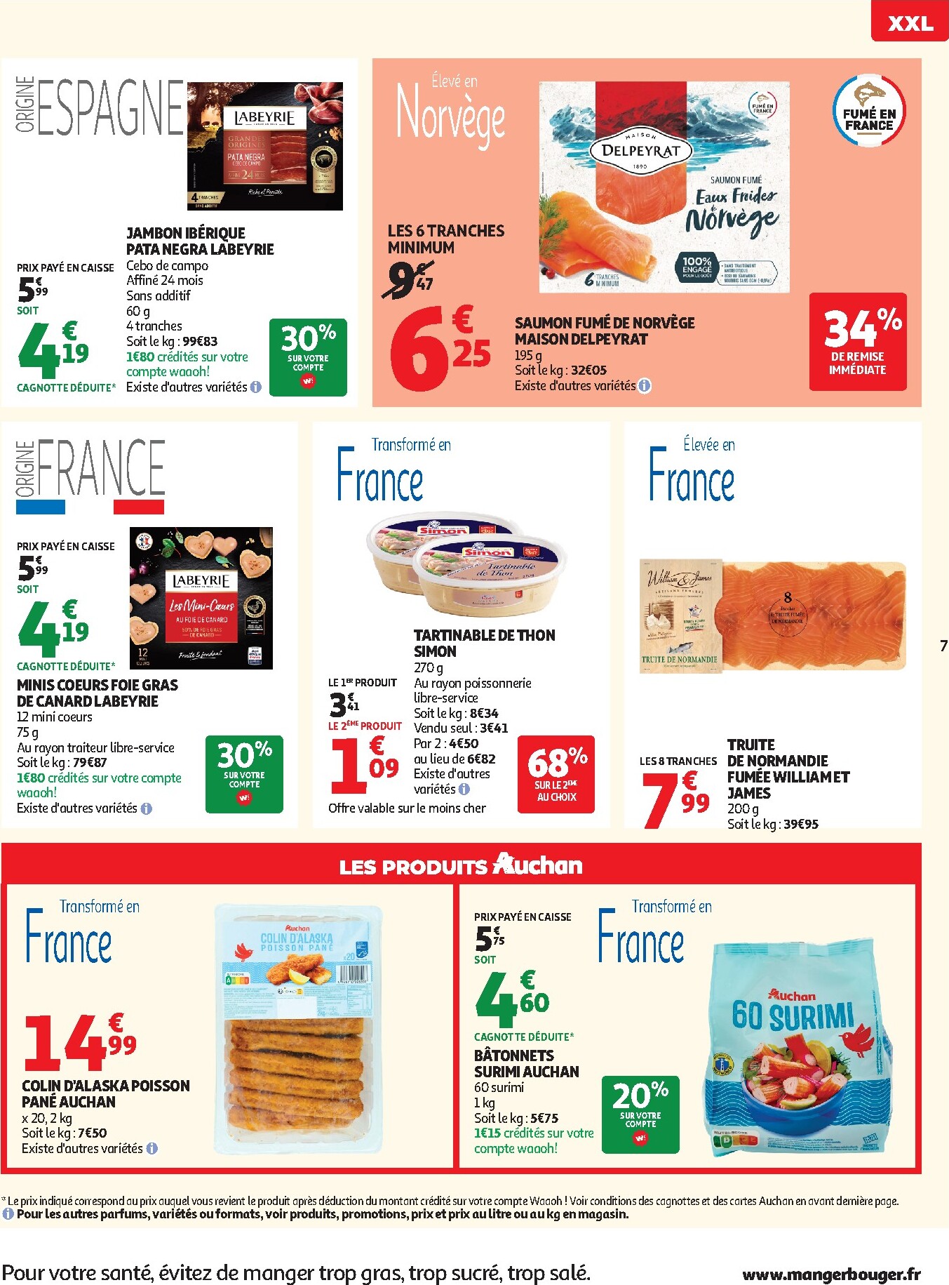 auchan - Auchan - Promos XXL halles hypers folder voor volgende week van woensdag 27/05/2026 tot zondag 07/06/2026 - page: 7