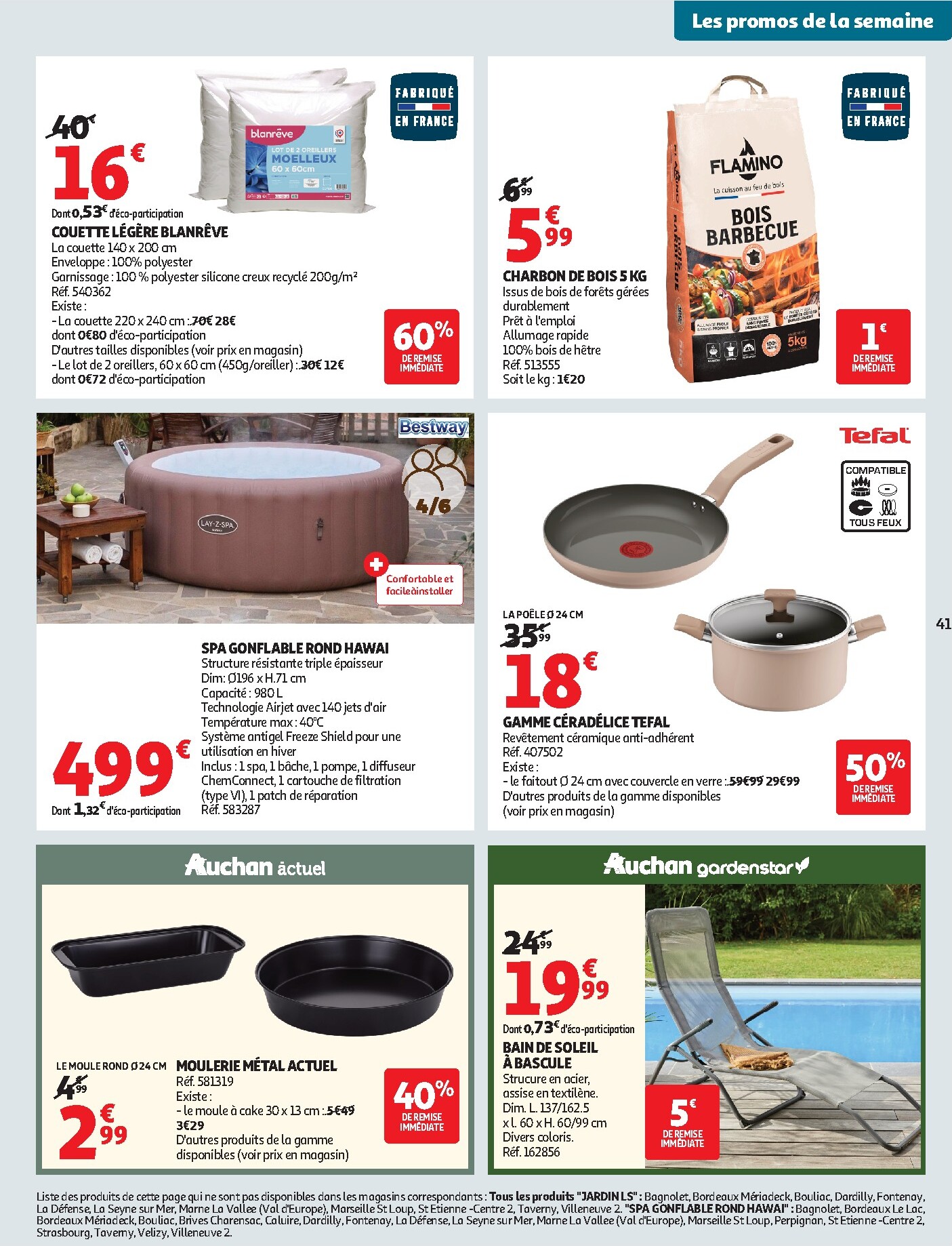 auchan - Auchan - Promos XXL halles hypers folder voor volgende week van woensdag 27/05/2026 tot zondag 07/06/2026 - page: 41