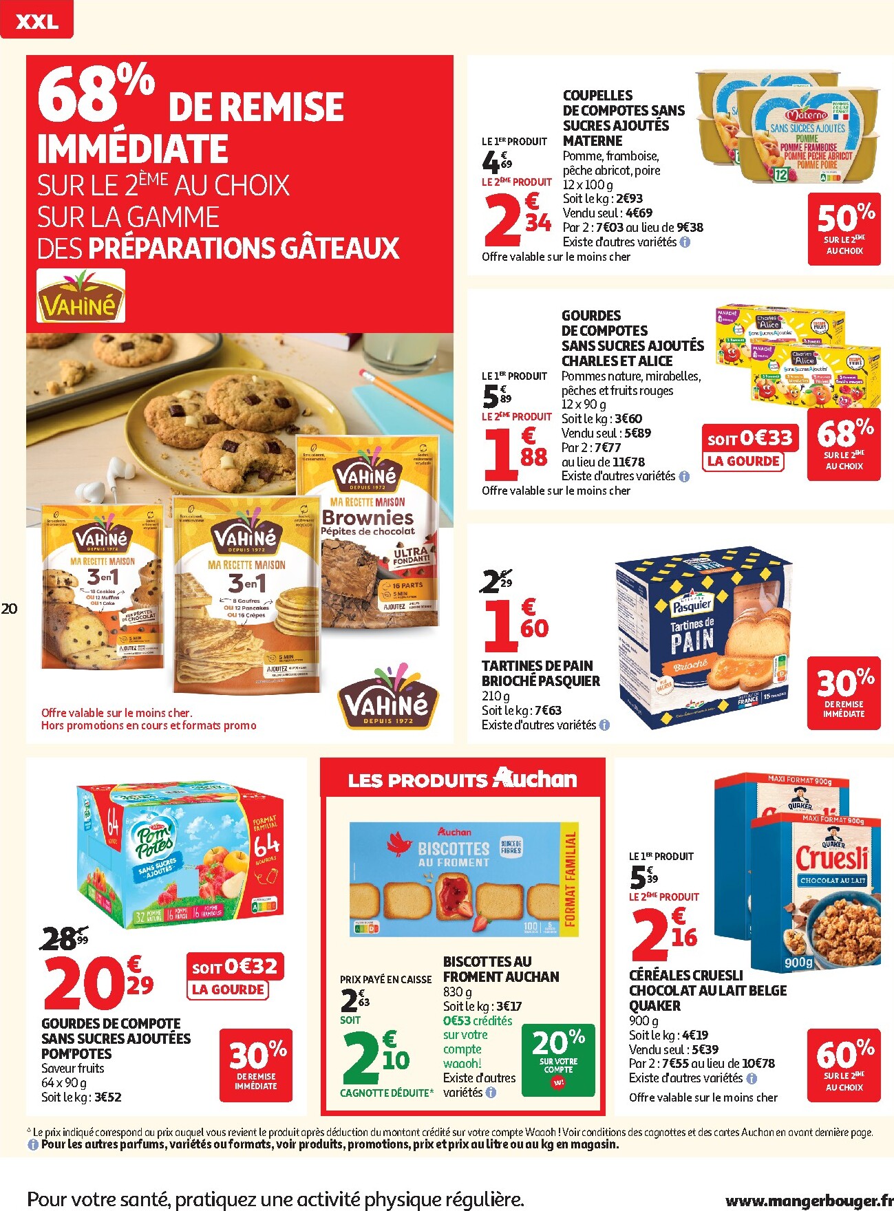 auchan - Auchan - Promos XXL halles hypers folder voor volgende week van woensdag 27/05/2026 tot zondag 07/06/2026 - page: 20