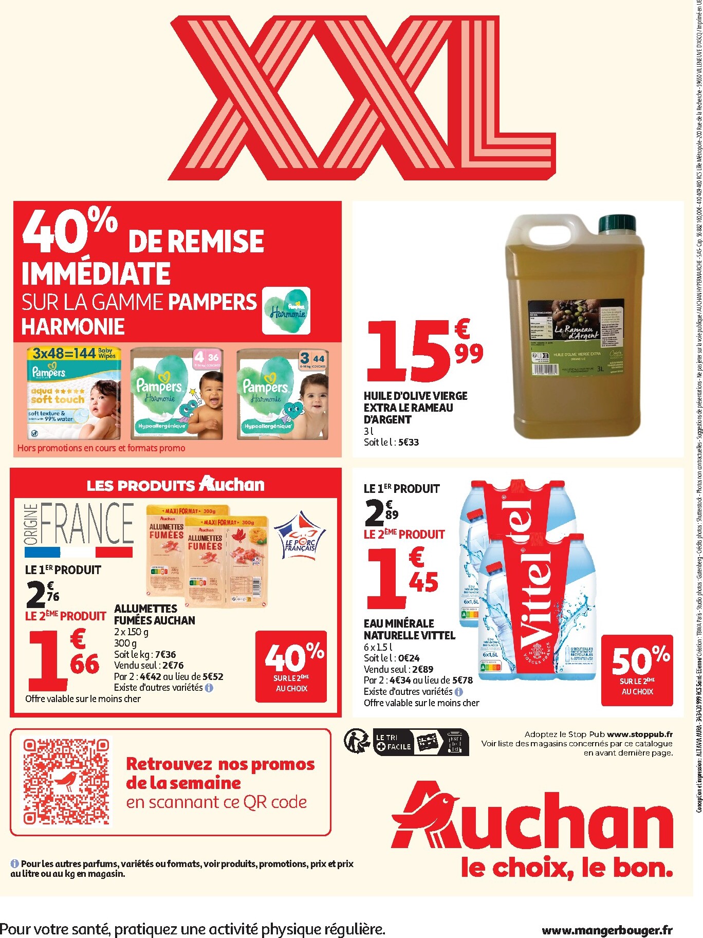 auchan - Auchan - Promos XXL halles hypers folder voor volgende week van woensdag 27/05/2026 tot zondag 07/06/2026 - page: 44