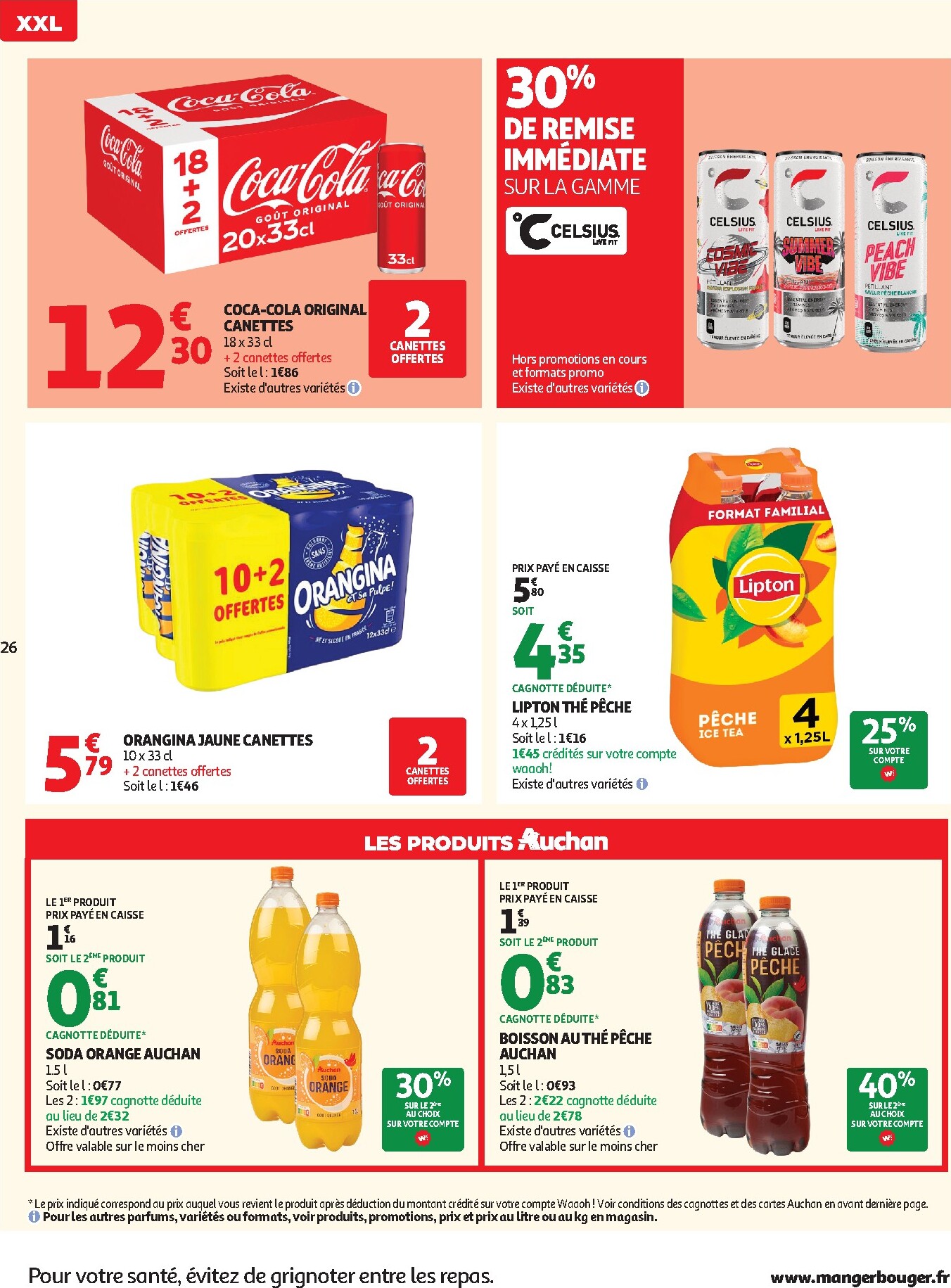 auchan - Auchan - Promos XXL halles hypers folder voor volgende week van woensdag 27/05/2026 tot zondag 07/06/2026 - page: 26