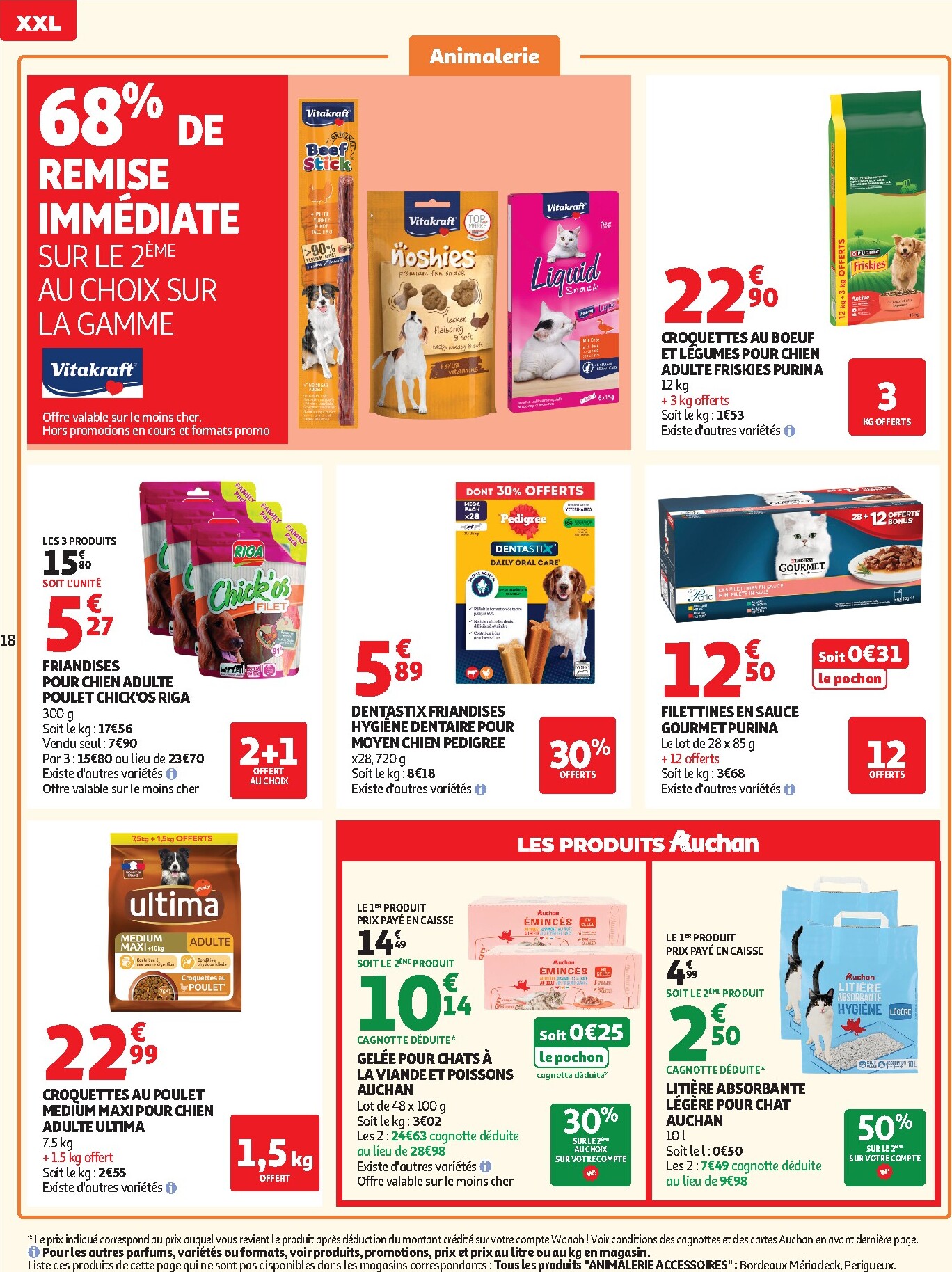 auchan - Auchan - Promos XXL halles hypers folder voor volgende week van woensdag 27/05/2026 tot zondag 07/06/2026 - page: 18