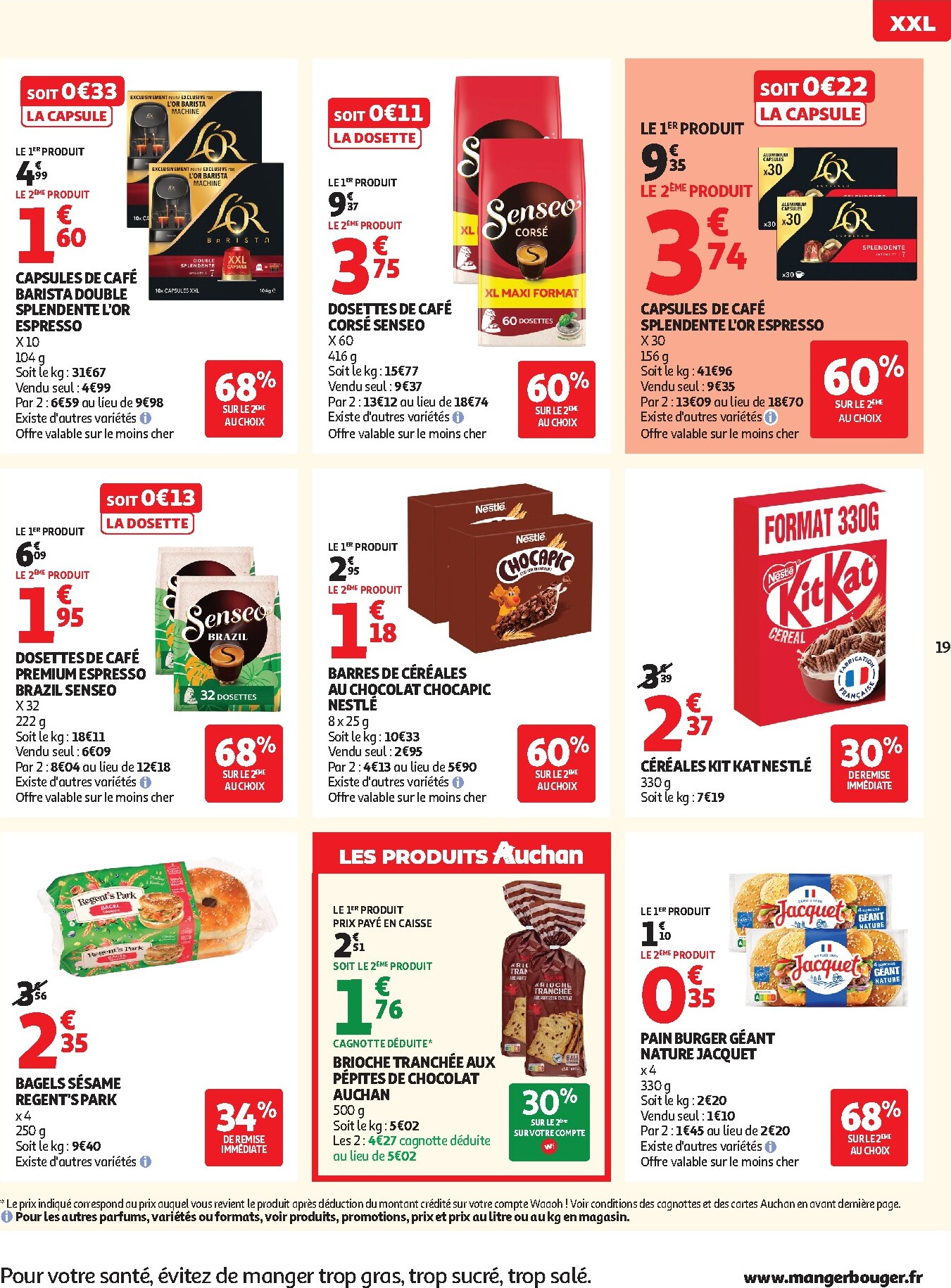 auchan - Auchan - Promos XXL halles hypers folder voor volgende week van woensdag 27/05/2026 tot zondag 07/06/2026 - page: 19