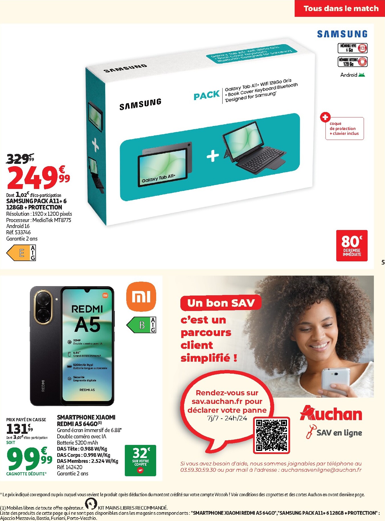 auchan - Auchan - Téléviseurs & high-tech folder voor volgende week van dinsdag 26/05/2026 tot zondag 14/06/2026 - page: 5