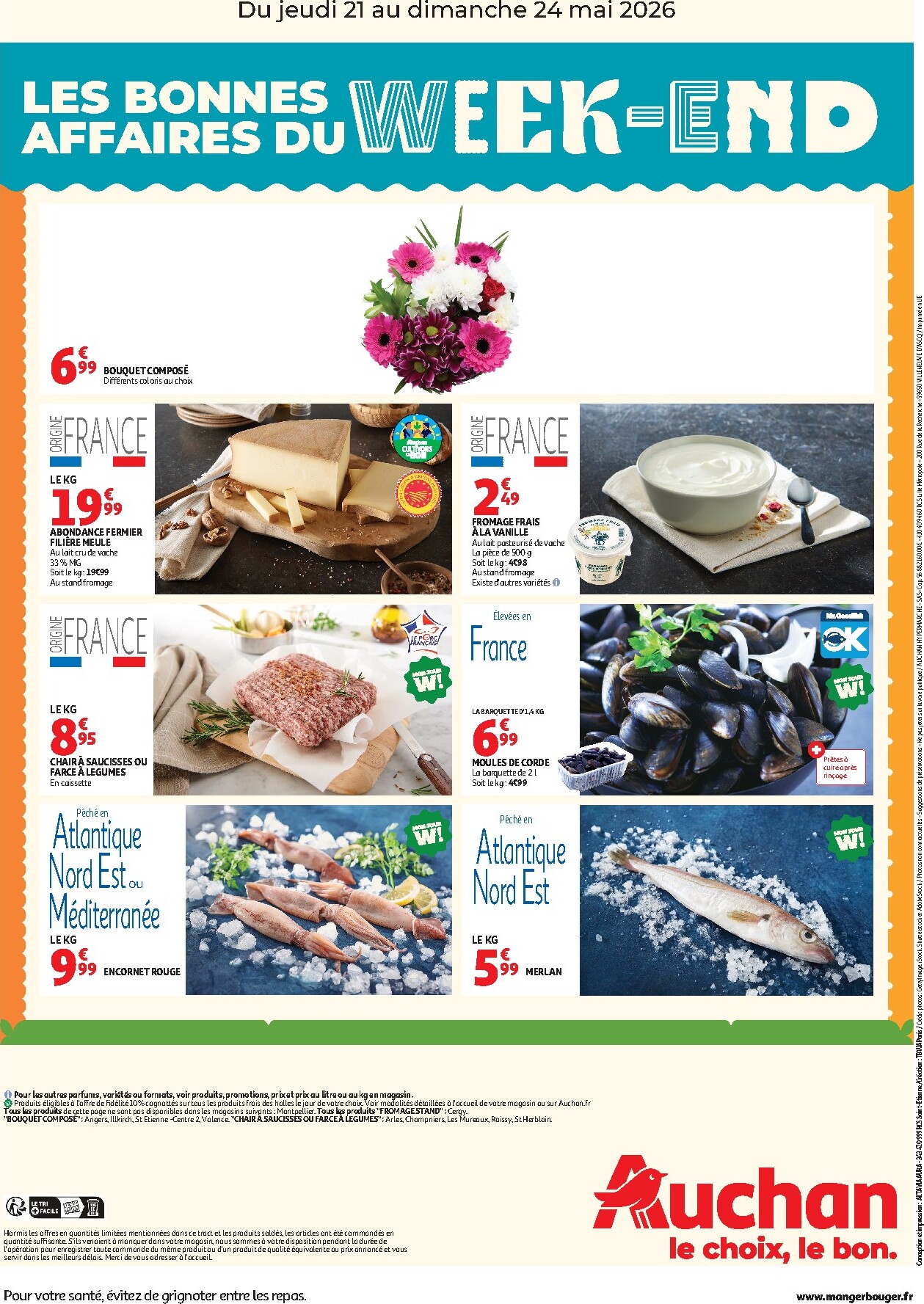 auchan - Huidige Auchan - Les bons plans du week-end folder geldig van donderdag 21/05/2026 tot zondag 24/05/2026 - page: 2