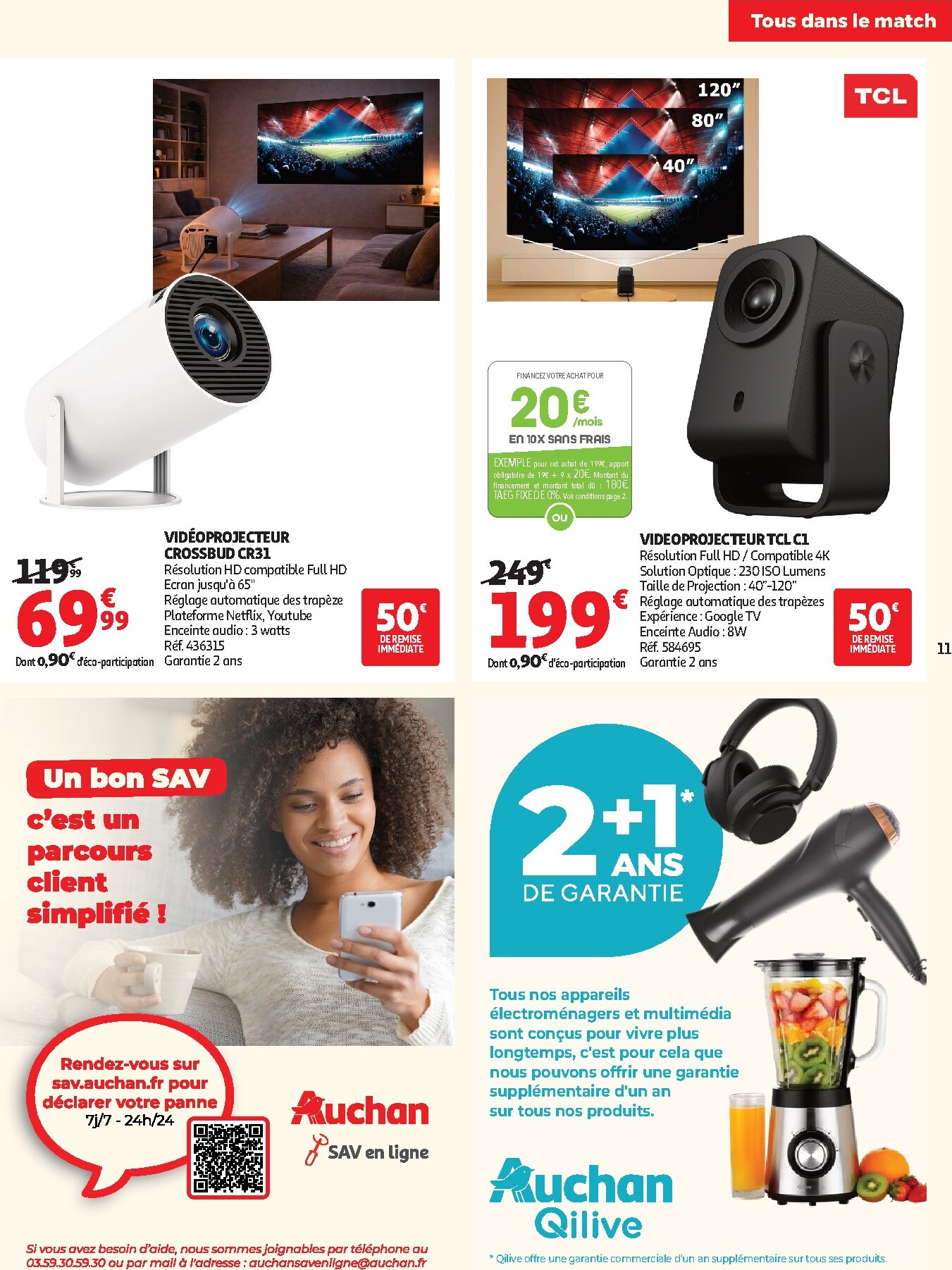 auchan - Toekomstige Auchan - Téléviseurs & high-tech folder geldig van dinsdag 26/05/2026 tot zondag 14/06/2026 - page: 11