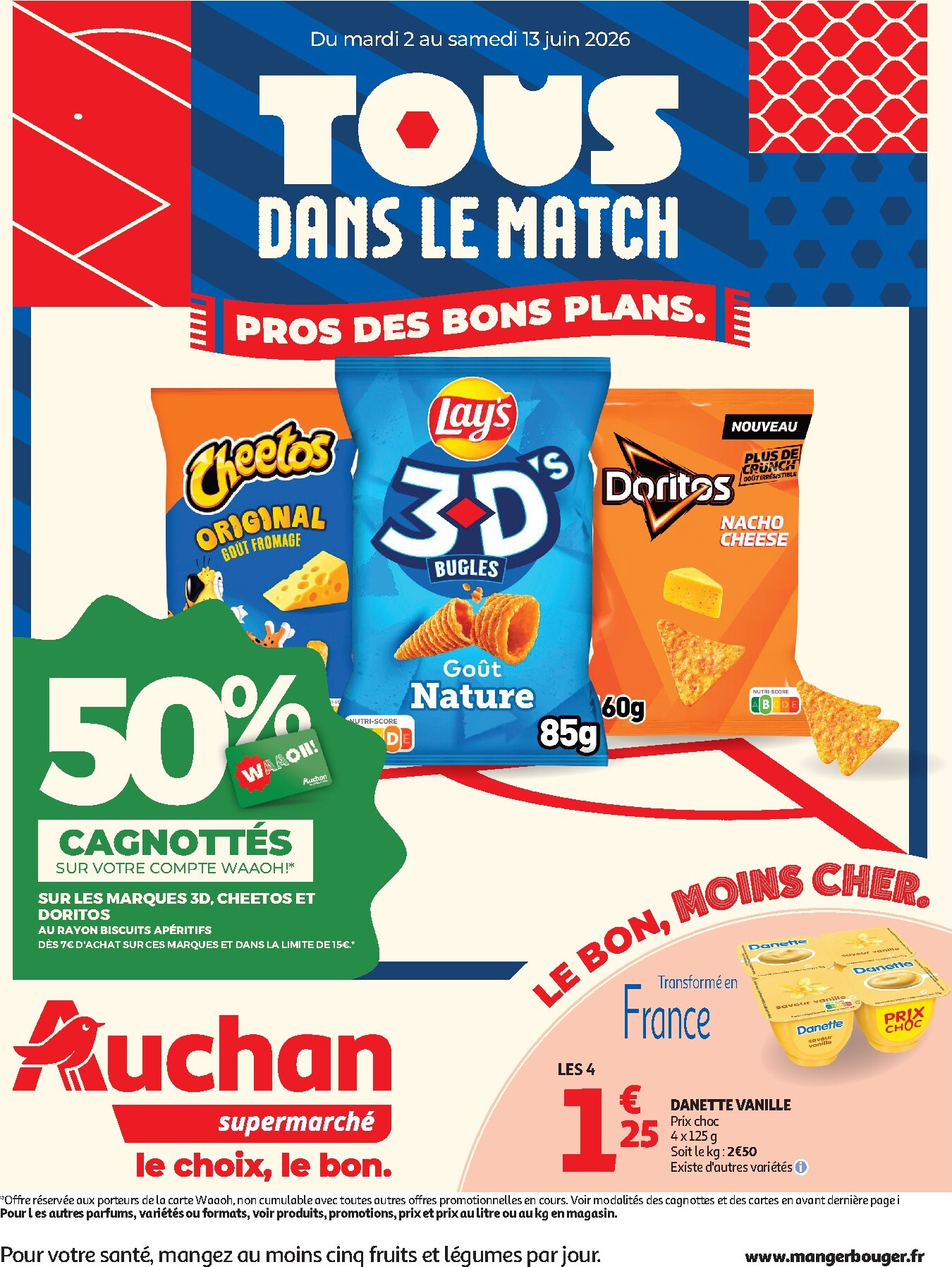 auchan - Auchan Supermarché folder voor volgende week van dinsdag 02/06/2026 tot zaterdag 13/06/2026
