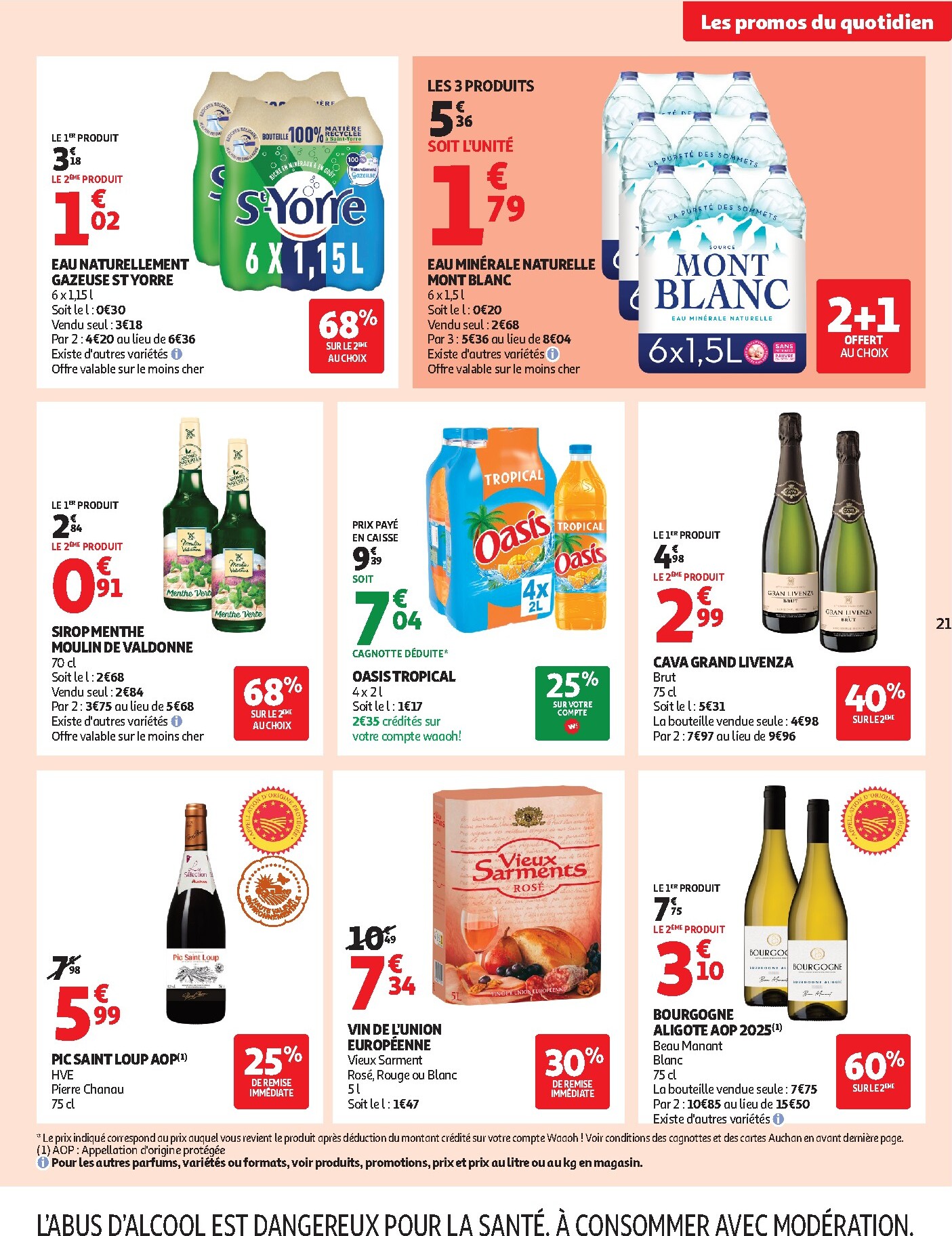 auchan - Auchan Supermarché folder voor volgende week van dinsdag 02/06/2026 tot zaterdag 13/06/2026 - page: 21
