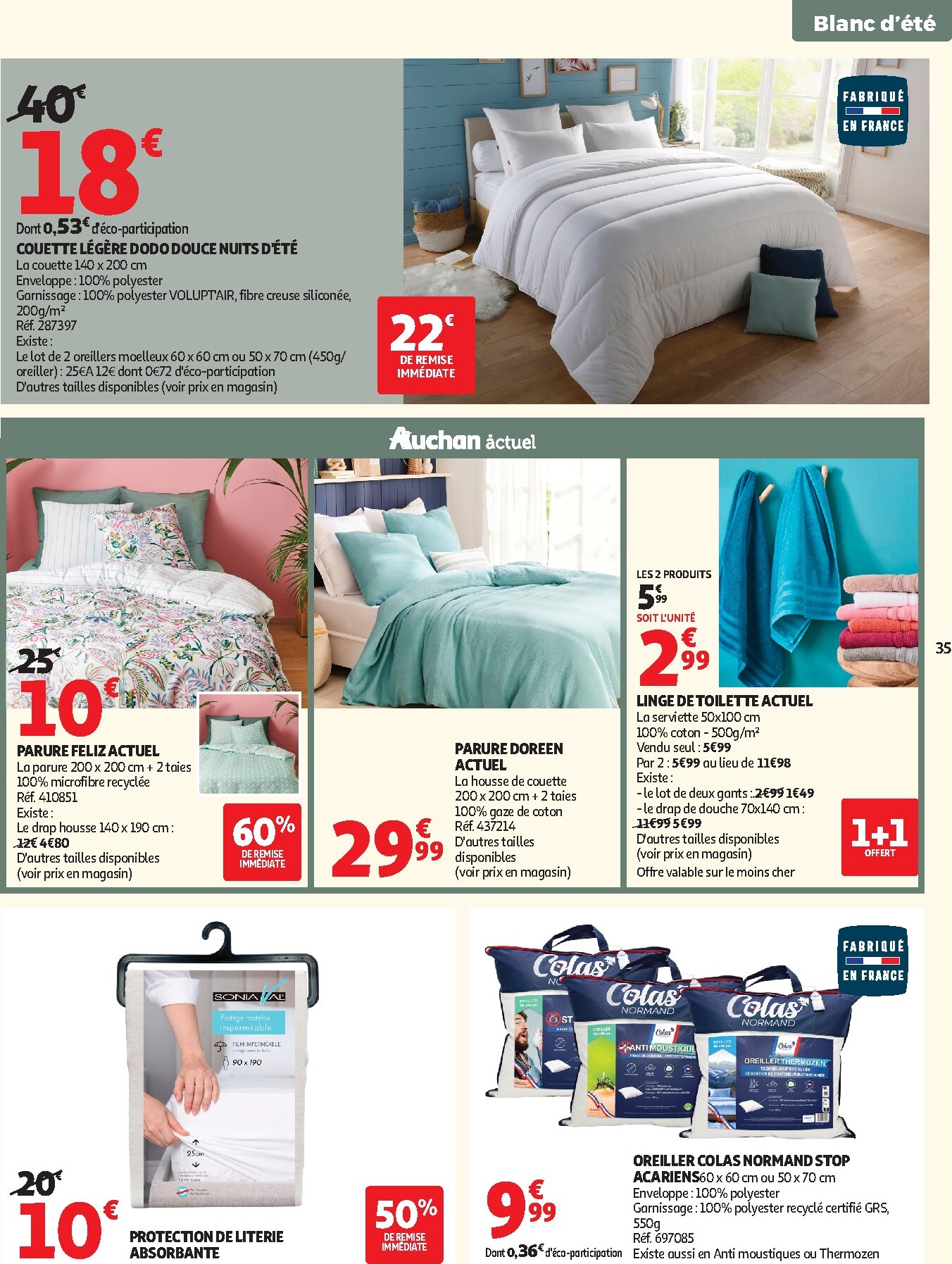 auchan - Auchan Supermarché folder voor volgende week van dinsdag 02/06/2026 tot zaterdag 13/06/2026 - page: 35