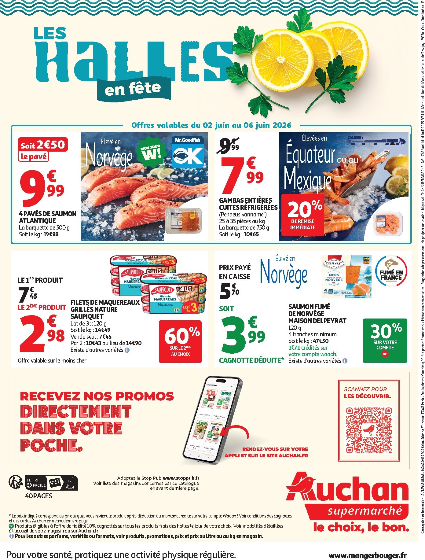 auchan - Auchan Supermarché folder voor volgende week van dinsdag 02/06/2026 tot zaterdag 13/06/2026 - page: 40