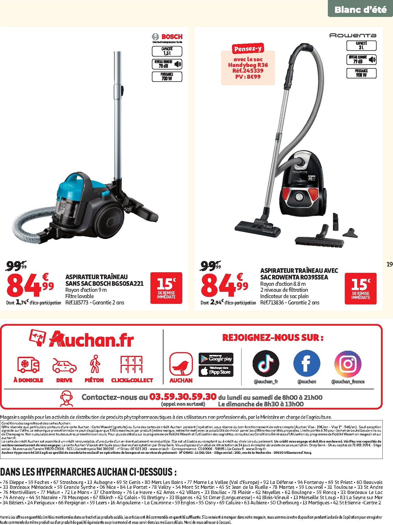 auchan - Auchan - Linge de maison & déco folder voor volgende week van dinsdag 02/06/2026 tot zondag 14/06/2026 - page: 19