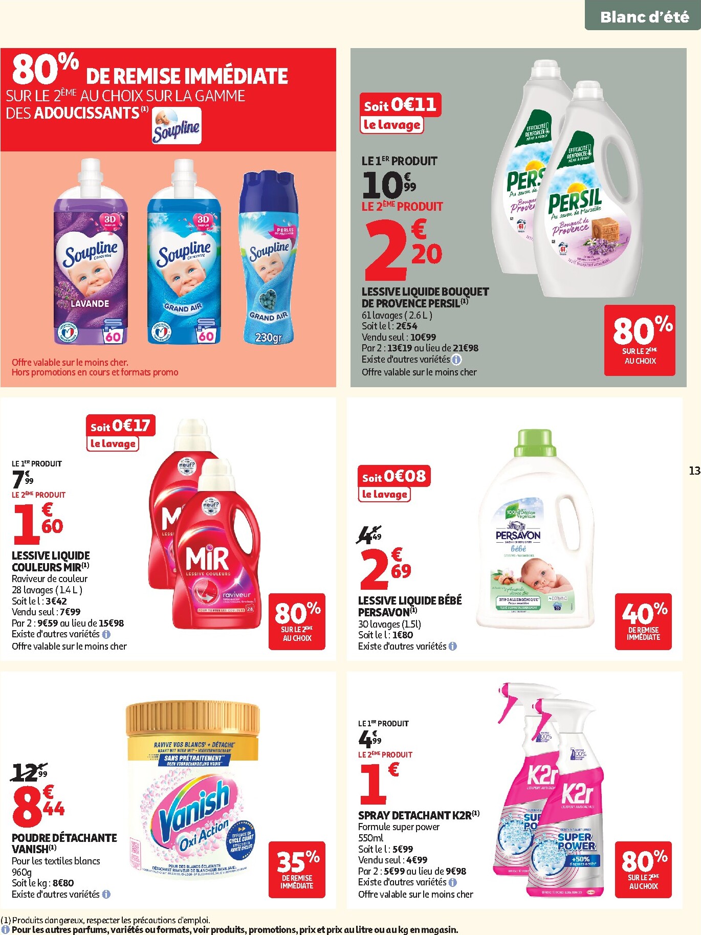 auchan - Auchan - Linge de maison & déco folder voor volgende week van dinsdag 02/06/2026 tot zondag 14/06/2026 - page: 13