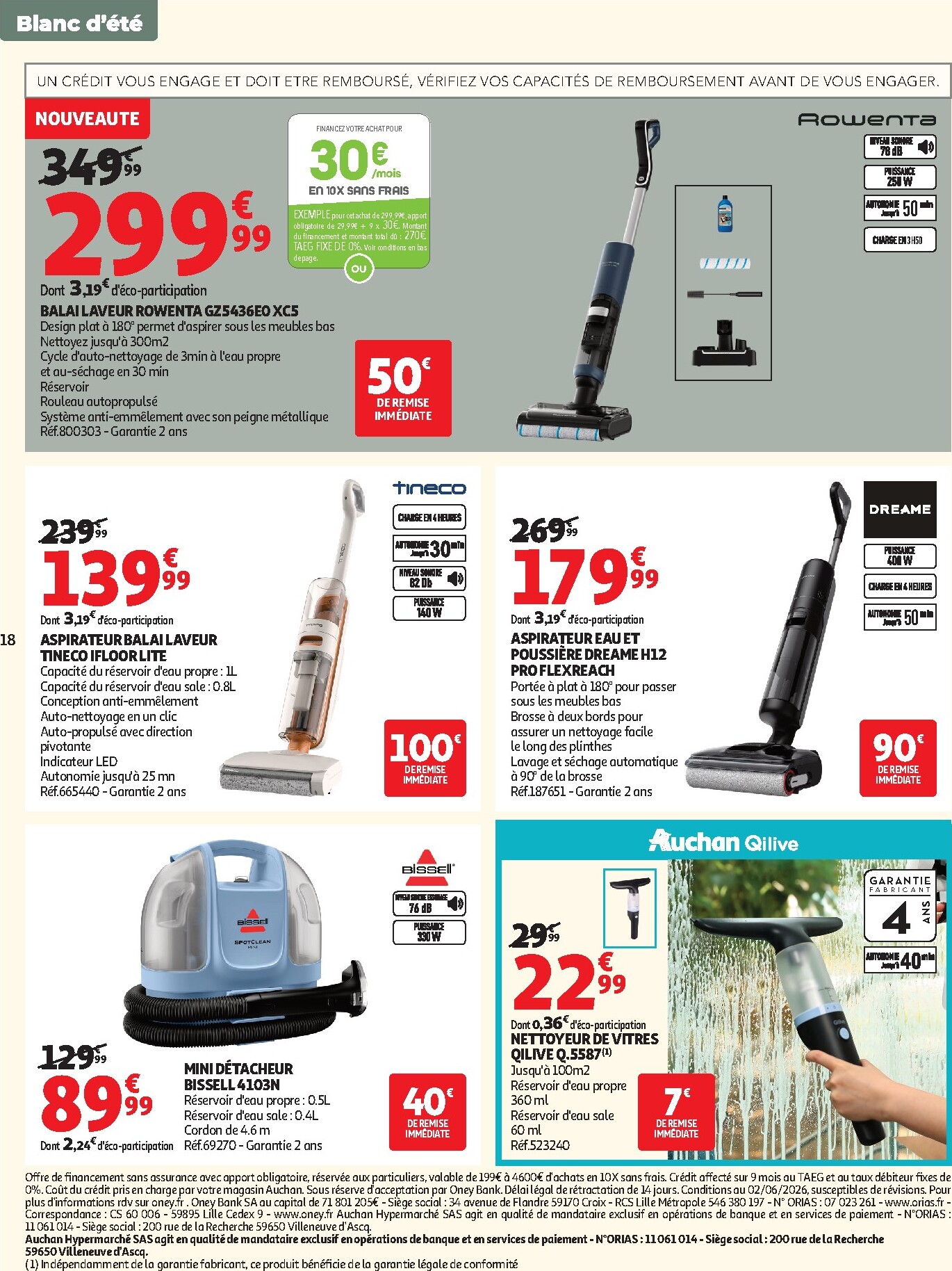 auchan - Auchan - Linge de maison & déco folder voor volgende week van dinsdag 02/06/2026 tot zondag 14/06/2026 - page: 18