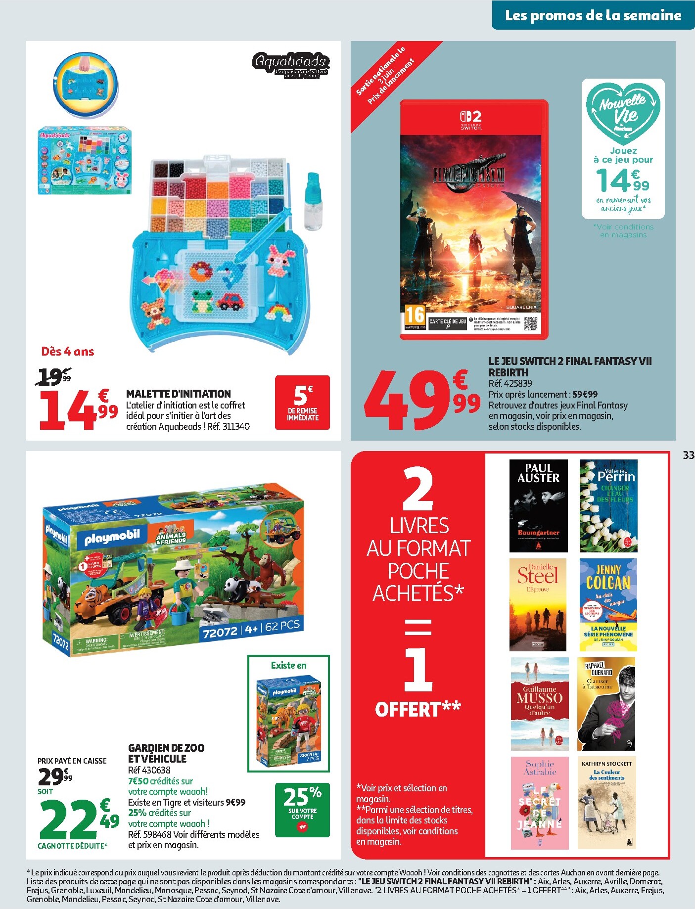 auchan - Auchan folder voor volgende week van dinsdag 02/06/2026 tot zondag 14/06/2026 - page: 33