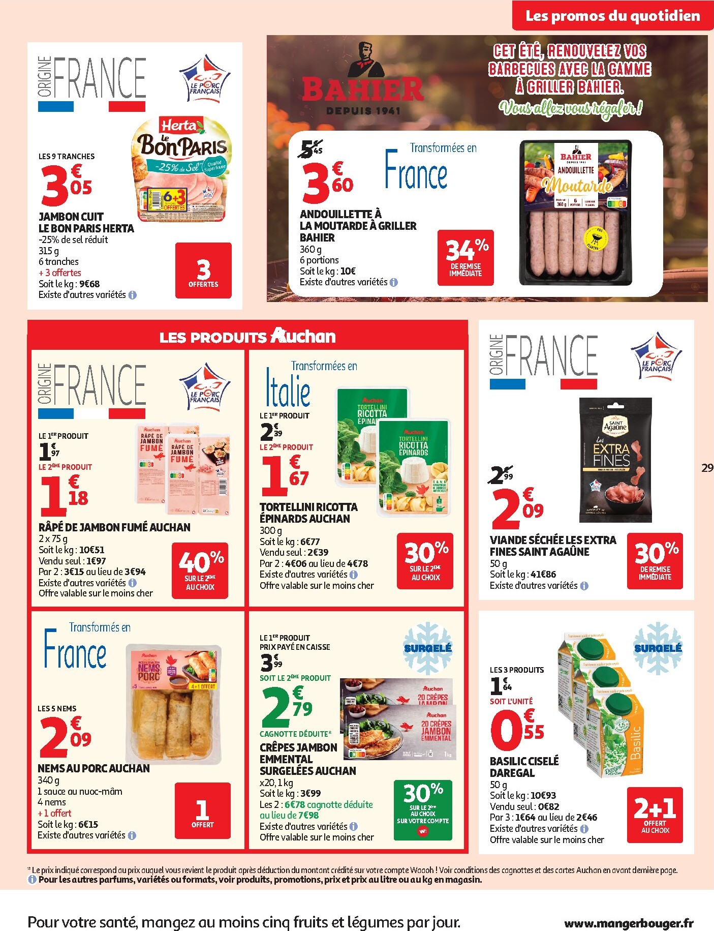 auchan - Auchan folder voor volgende week van dinsdag 02/06/2026 tot zondag 14/06/2026 - page: 29