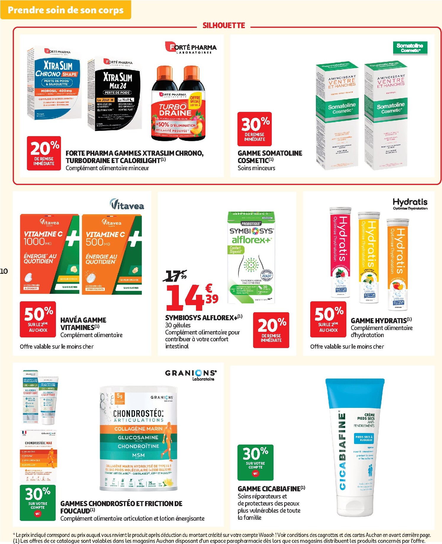 auchan - Auchan - Parapharmacie, beauté folder voor volgende week van dinsdag 02/06/2026 tot woensdag 24/06/2026 - page: 10