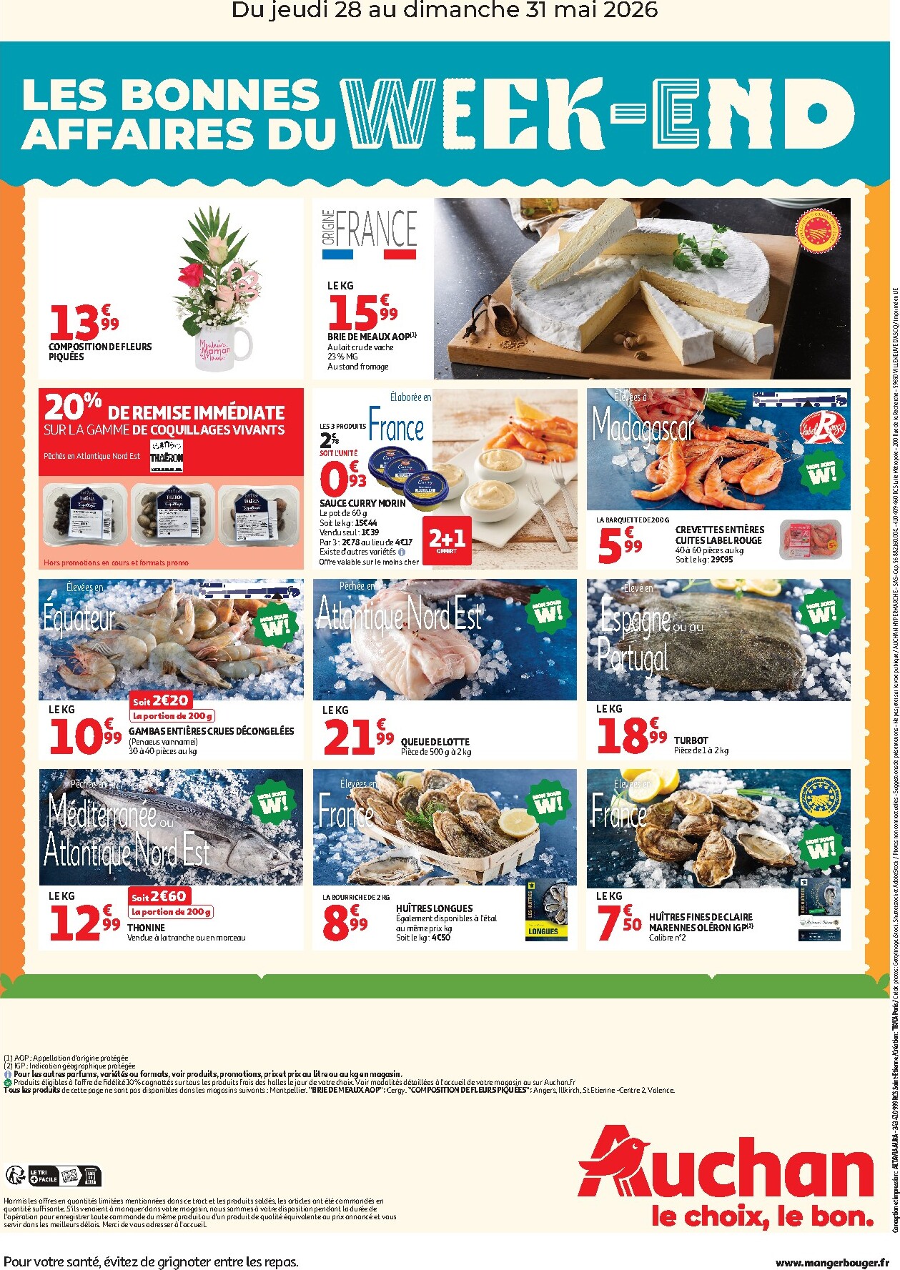 auchan - Huidige Auchan - Les bons plans du week-end folder geldig van donderdag 28/05/2026 tot zondag 31/05/2026 - page: 2
