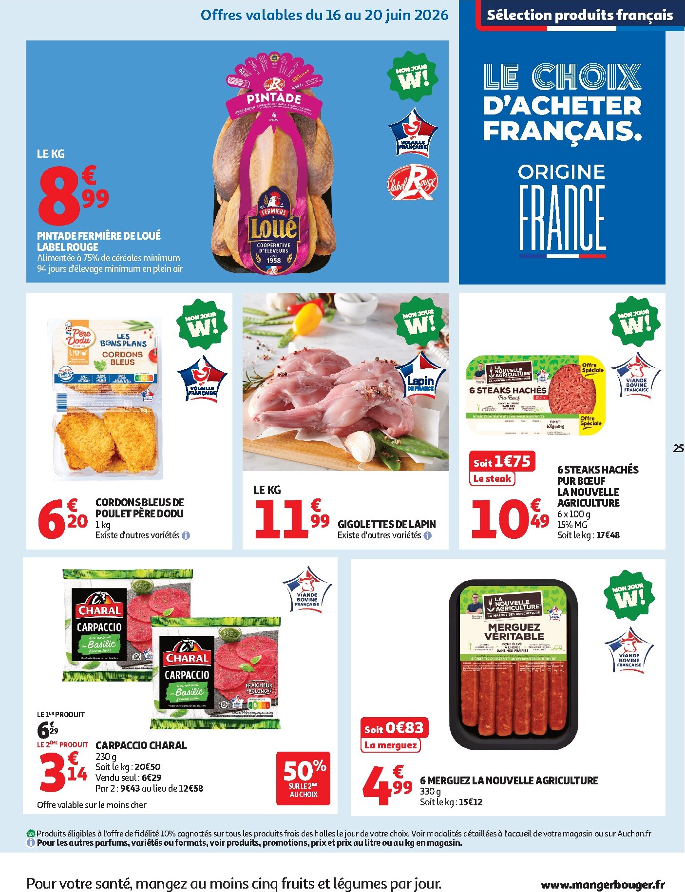 auchan - Toekomstige Auchan - Beauté, Halles hypers folder geldig van dinsdag 16/06/2026 tot zondag 28/06/2026 - page: 25