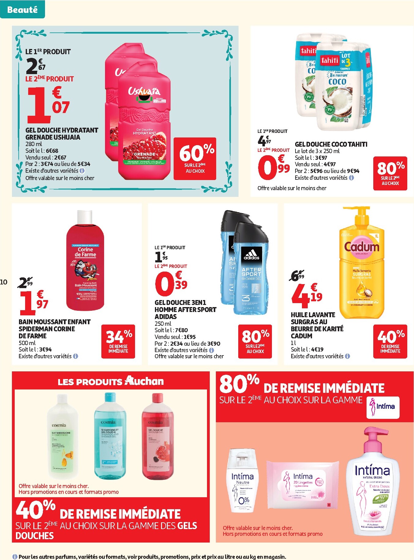 auchan - Toekomstige Auchan - Beauté, Halles hypers folder geldig van dinsdag 16/06/2026 tot zondag 28/06/2026 - page: 10