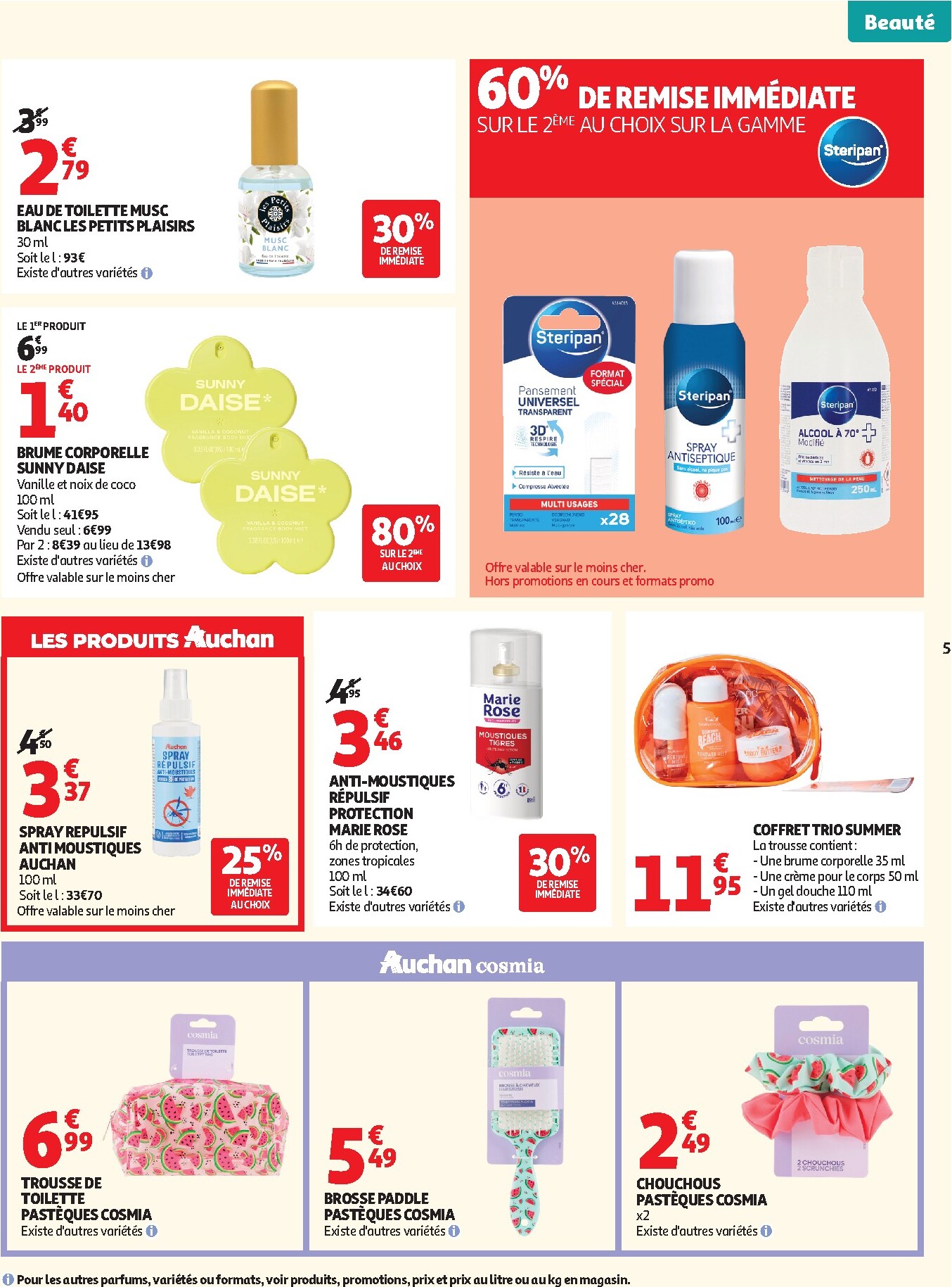 auchan - Toekomstige Auchan - Beauté, Halles hypers folder geldig van dinsdag 16/06/2026 tot zondag 28/06/2026 - page: 5