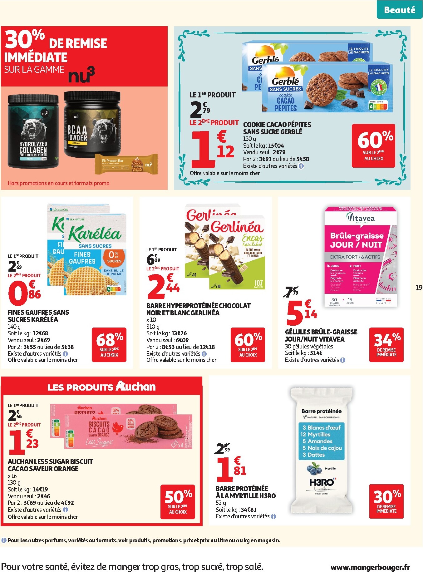 auchan - Toekomstige Auchan - Beauté, Halles hypers folder geldig van dinsdag 16/06/2026 tot zondag 28/06/2026 - page: 19