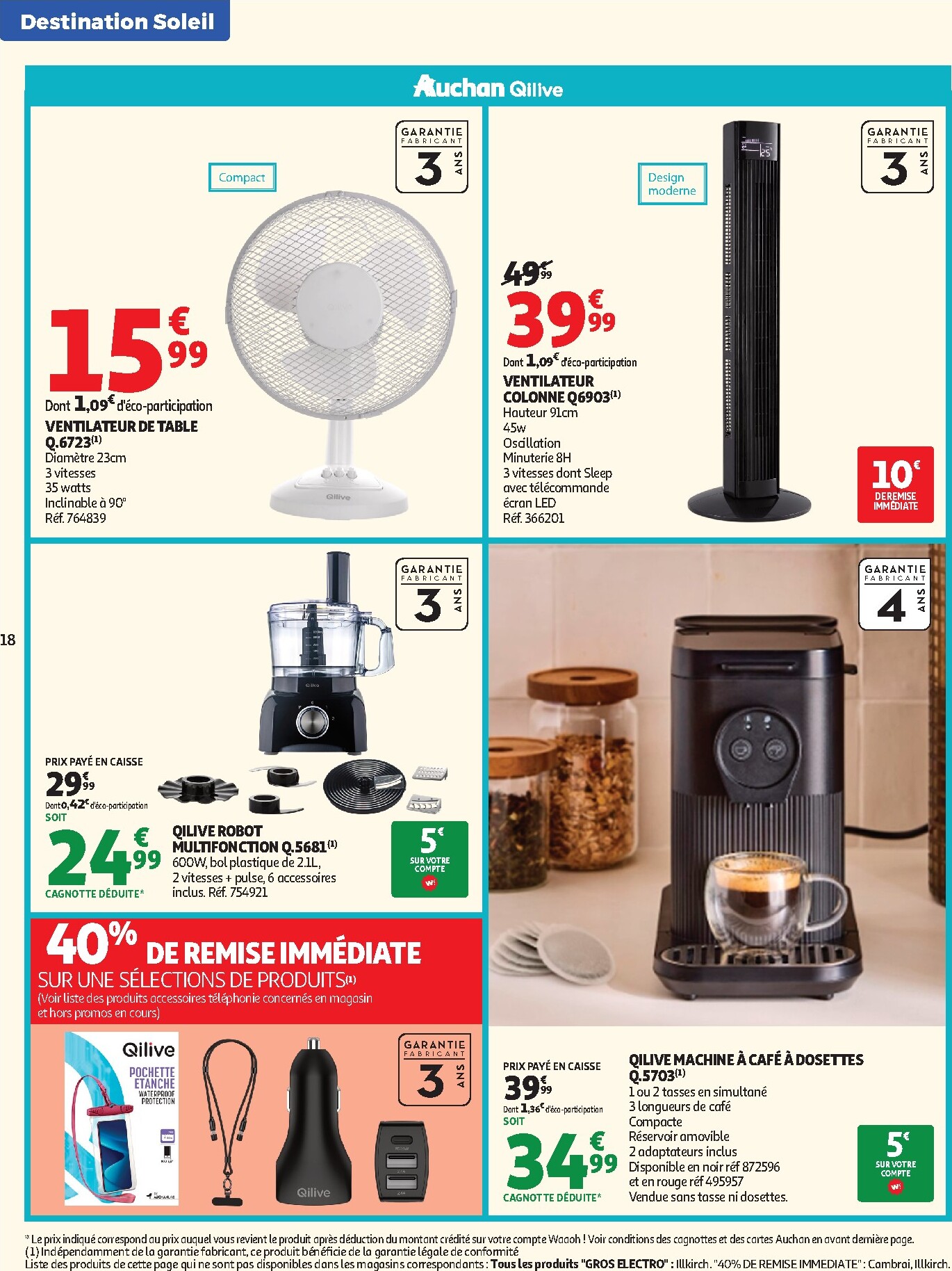 auchan - Toekomstige Auchan - Valises et vacances folder geldig van dinsdag 16/06/2026 tot zondag 28/06/2026 - page: 18