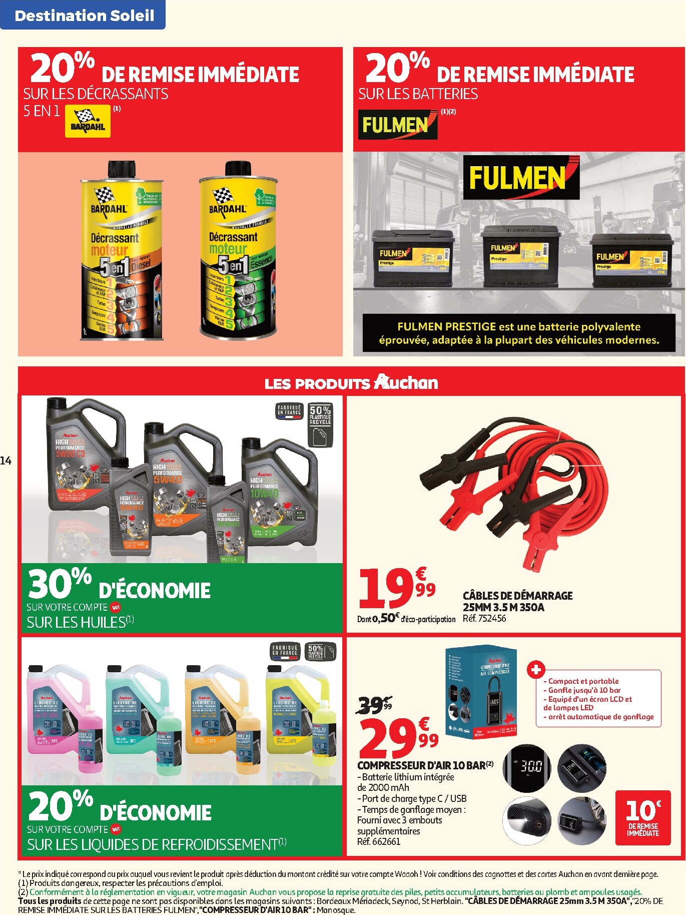 auchan - Toekomstige Auchan - Valises et vacances folder geldig van dinsdag 16/06/2026 tot zondag 28/06/2026 - page: 14