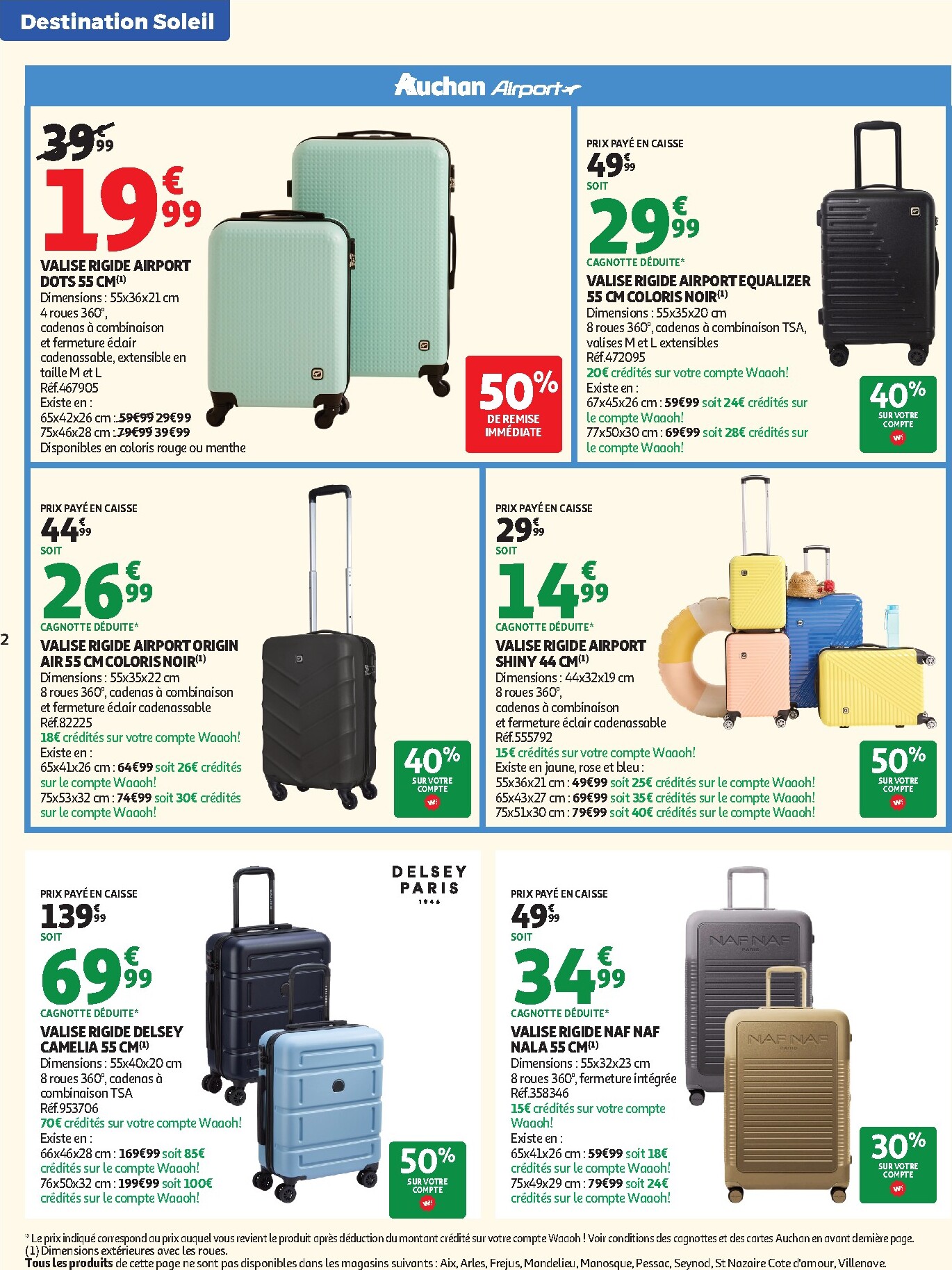 auchan - Toekomstige Auchan - Valises et vacances folder geldig van dinsdag 16/06/2026 tot zondag 28/06/2026 - page: 2