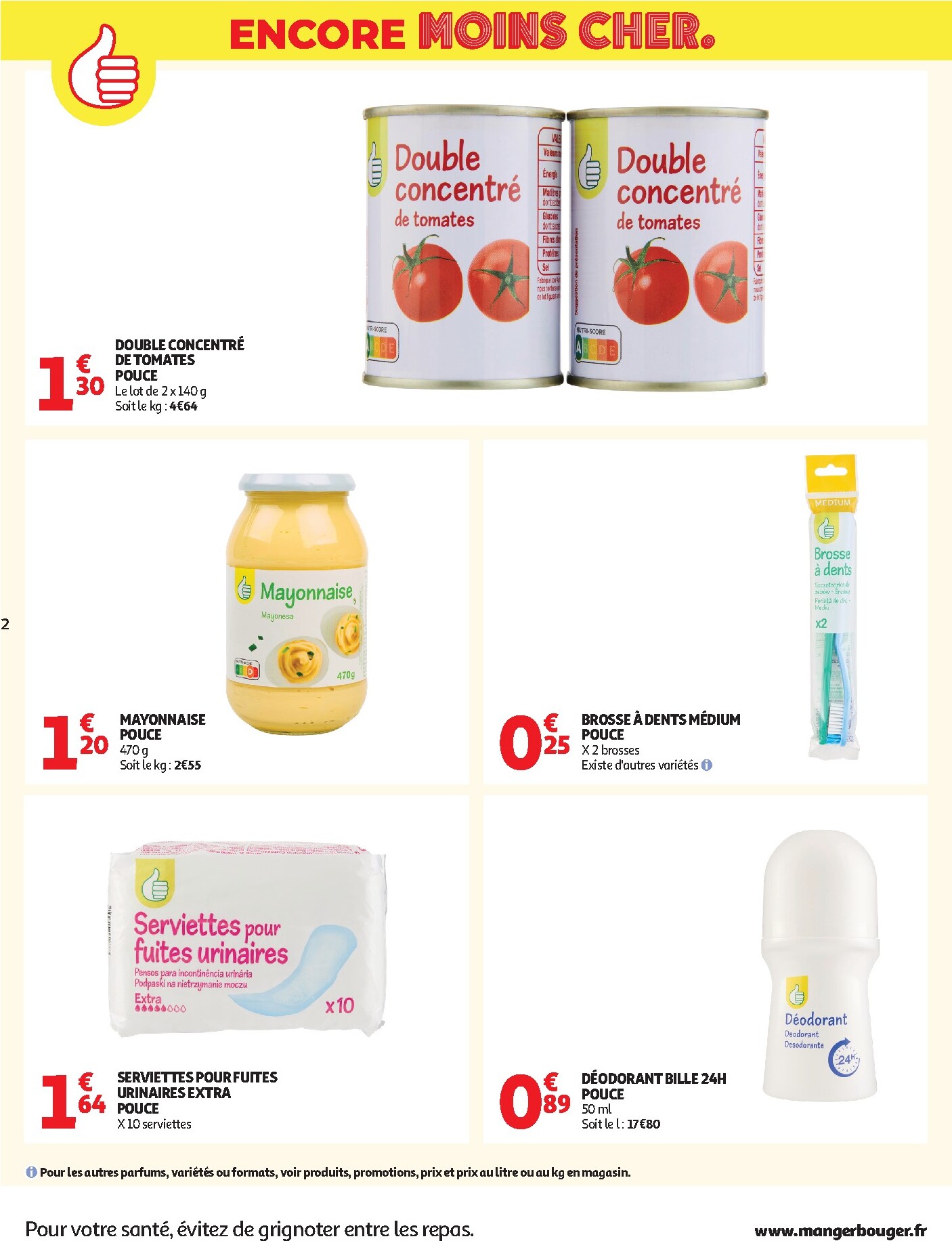 auchan - Toekomstige Auchan Supermarché - Marque Pouce supers folder geldig van dinsdag 16/06/2026 tot zaterdag 27/06/2026 - page: 2