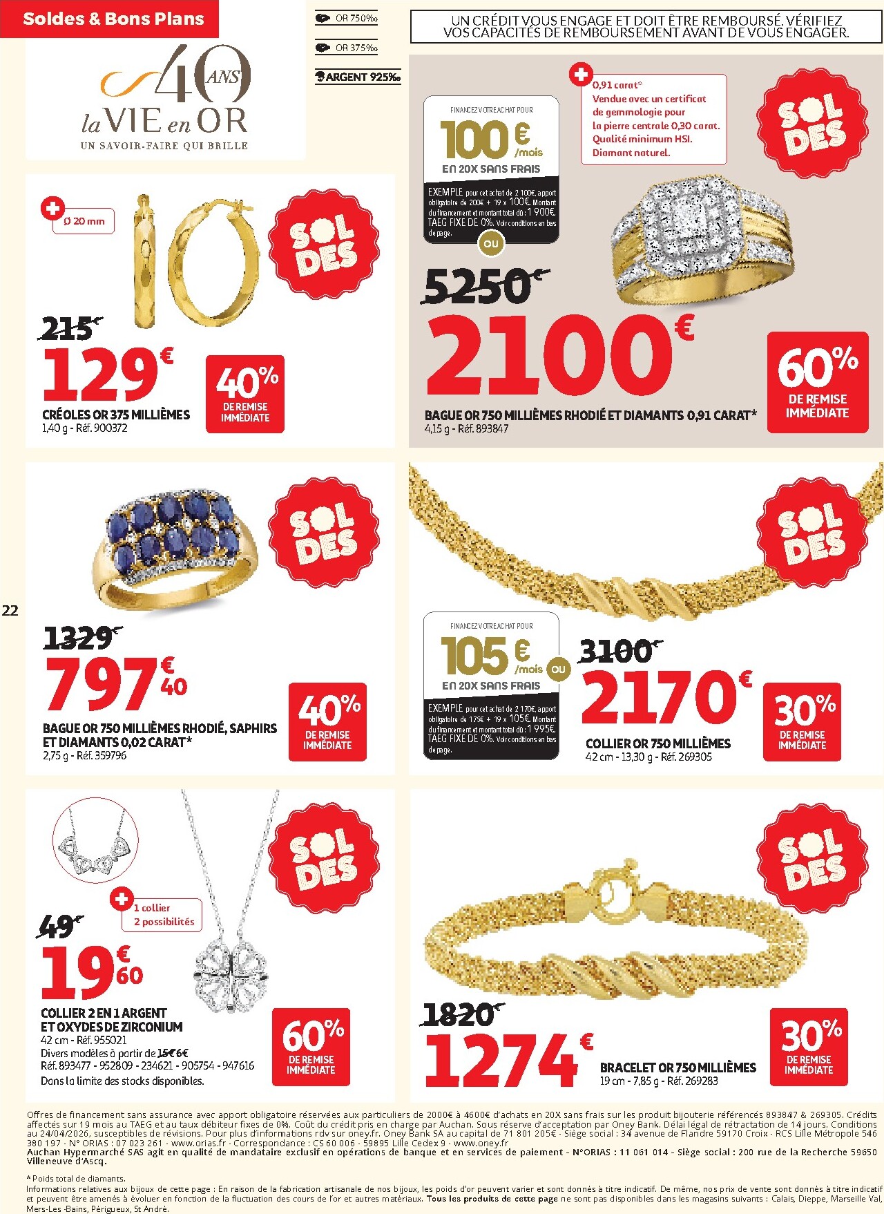 auchan - Auchan folder voor volgende week van woensdag 24/06/2026 tot dinsdag 21/07/2026 - page: 22