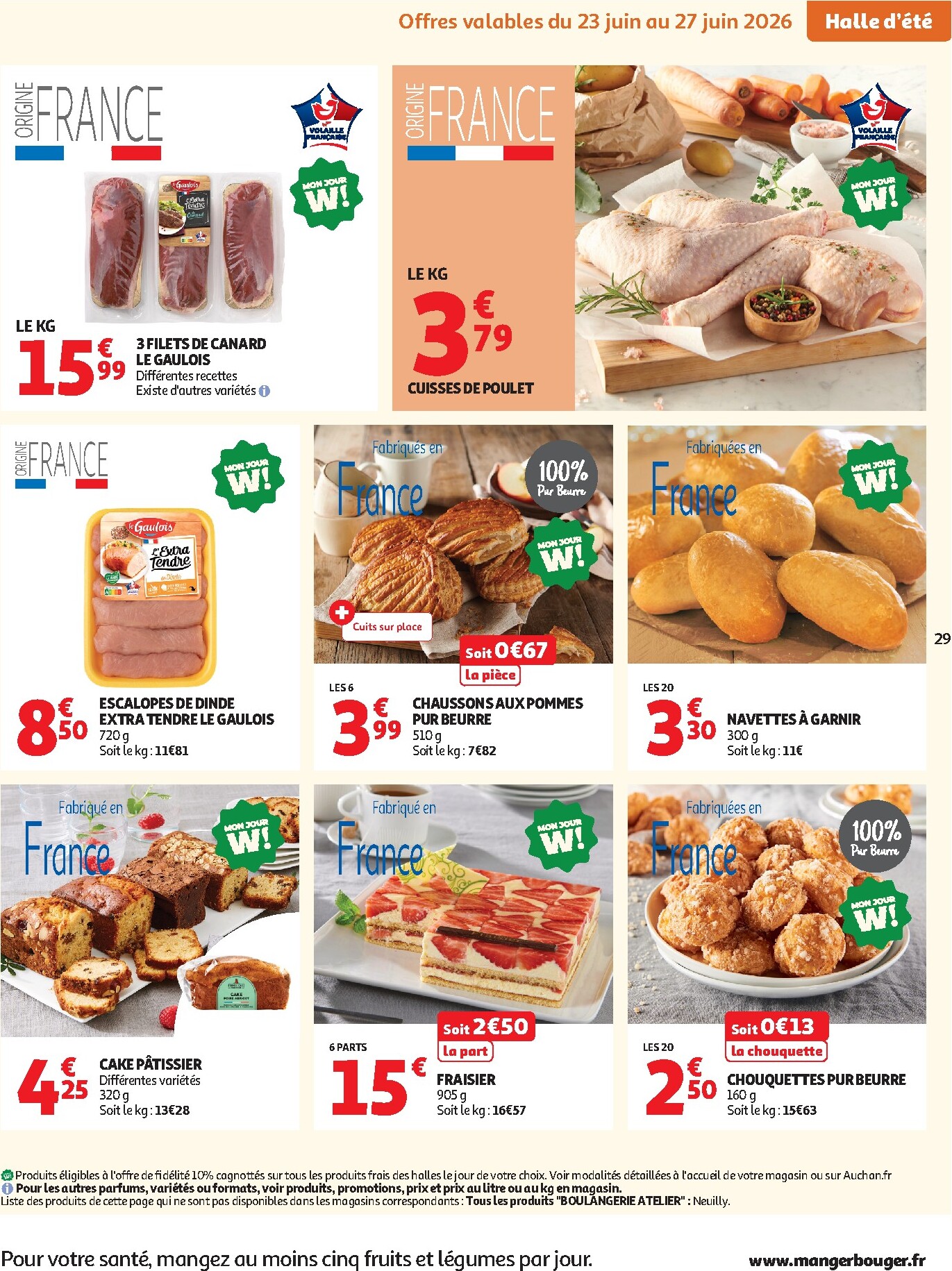 auchan - Auchan folder voor volgende week van dinsdag 23/06/2026 tot zondag 05/07/2026 - page: 29