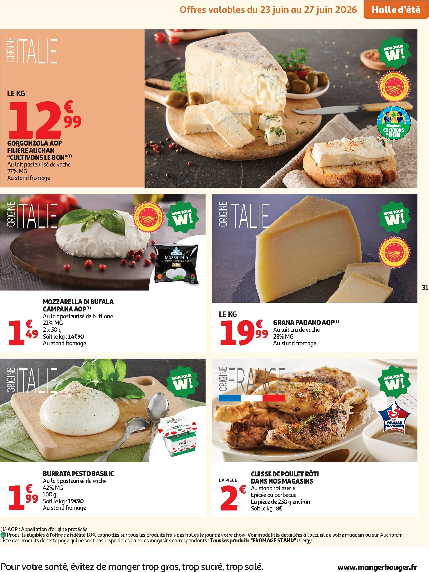 auchan - Auchan folder voor volgende week van dinsdag 23/06/2026 tot zondag 05/07/2026 - page: 31