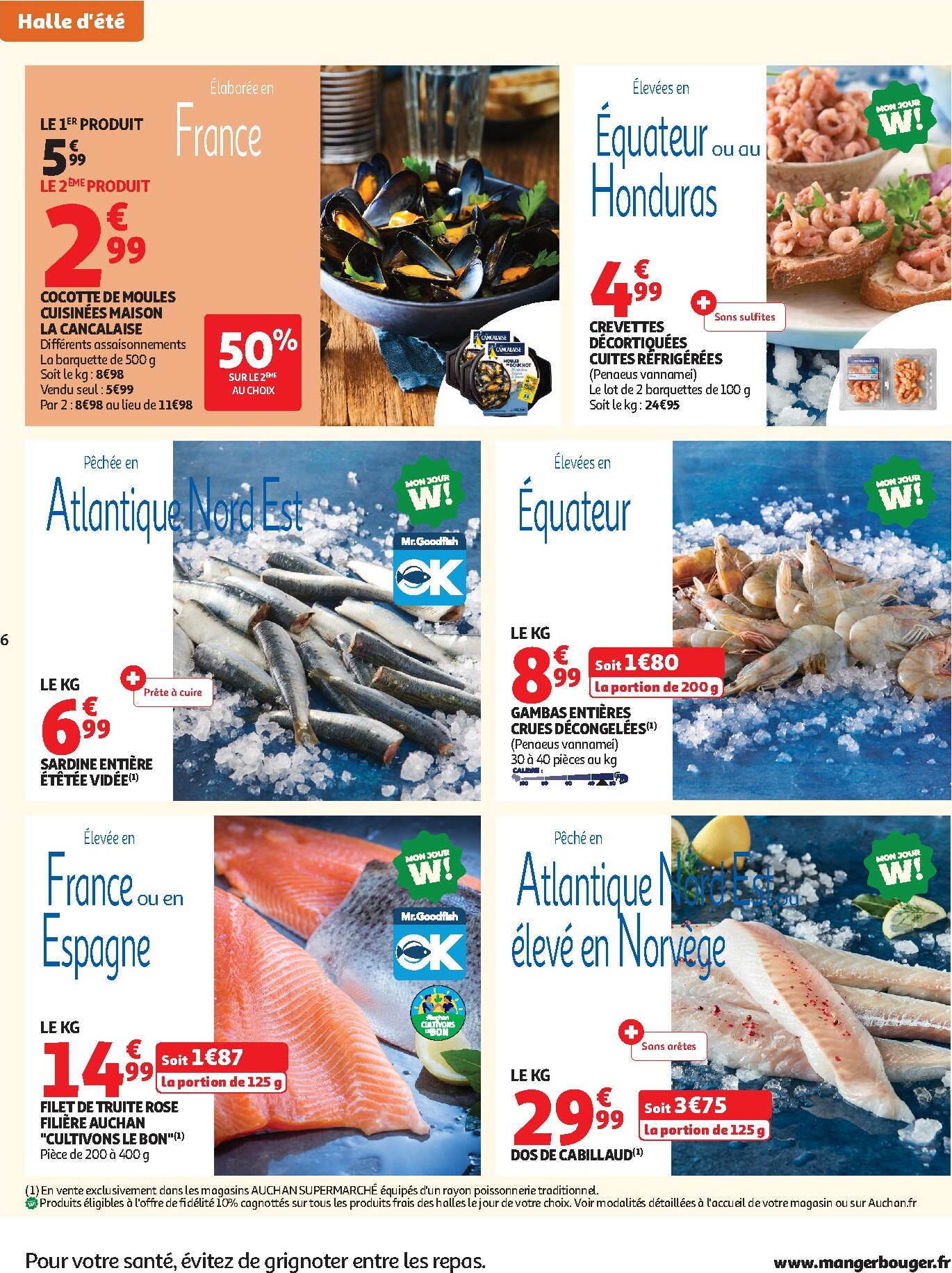 auchan - Auchan Supermarché - Tops promos supers folder voor volgende week van dinsdag 23/06/2026 tot zaterdag 27/06/2026 - page: 6