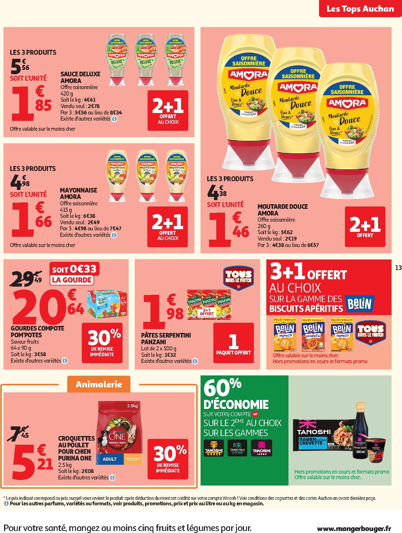 auchan - Auchan Supermarché - Tops promos supers folder voor volgende week van dinsdag 23/06/2026 tot zaterdag 27/06/2026 - page: 13