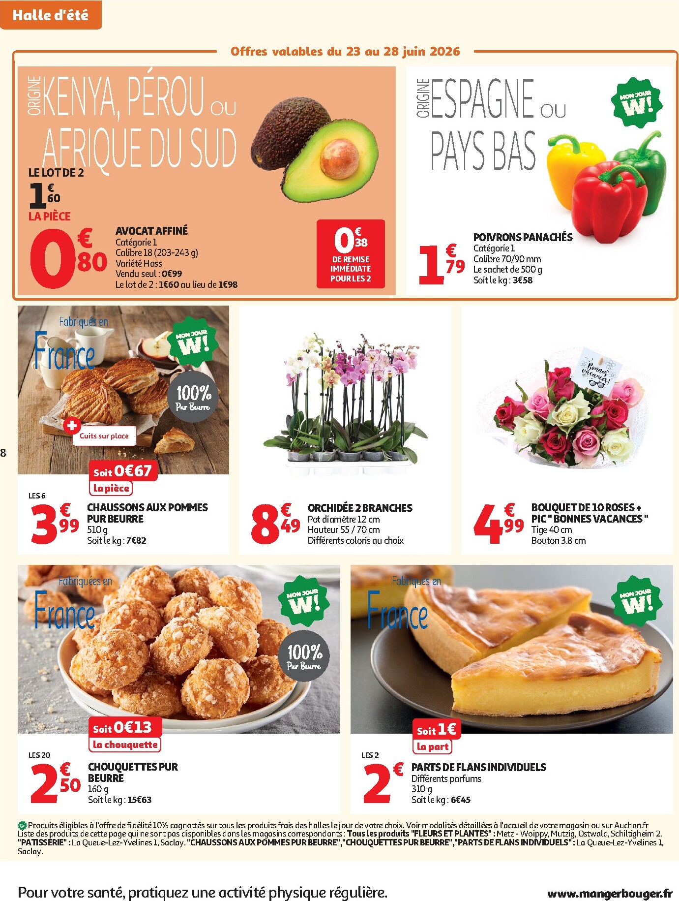 auchan - Auchan Supermarché - Tops promos supers folder voor volgende week van dinsdag 23/06/2026 tot zaterdag 27/06/2026 - page: 8