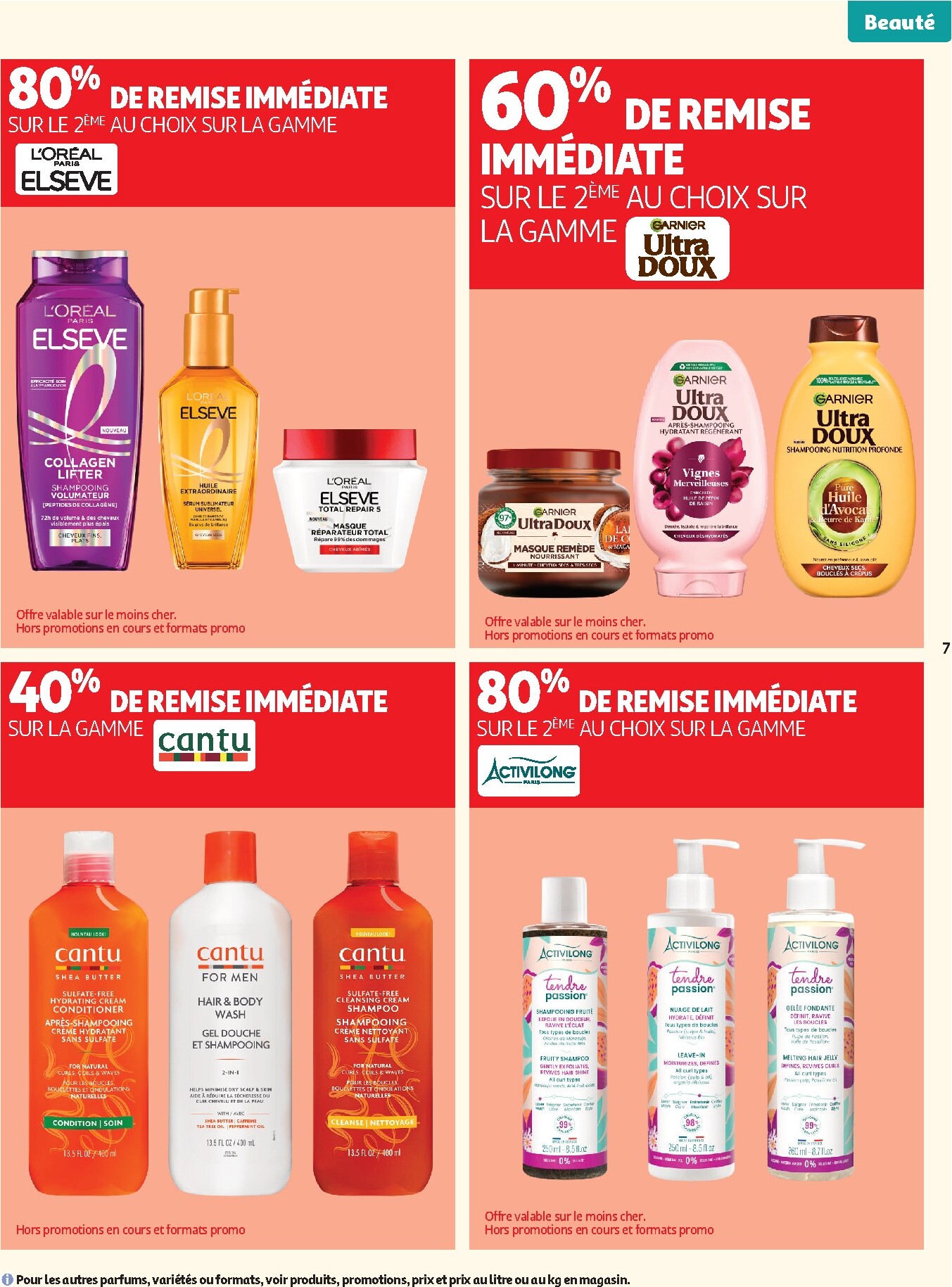 auchan - Huidige Auchan - Beauté folder geldig van dinsdag 16/06/2026 tot zondag 28/06/2026 - page: 7