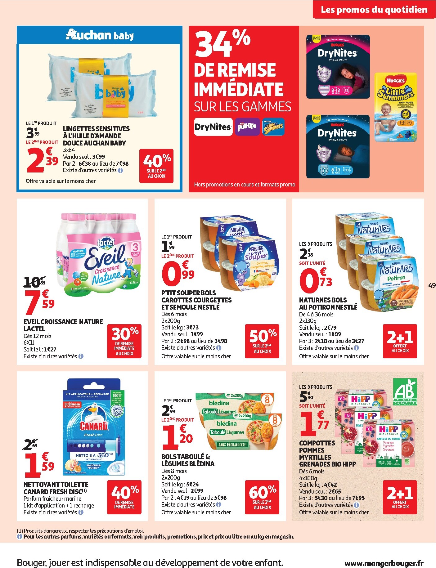 auchan - Huidige Auchan - Beauté folder geldig van dinsdag 16/06/2026 tot zondag 28/06/2026 - page: 49