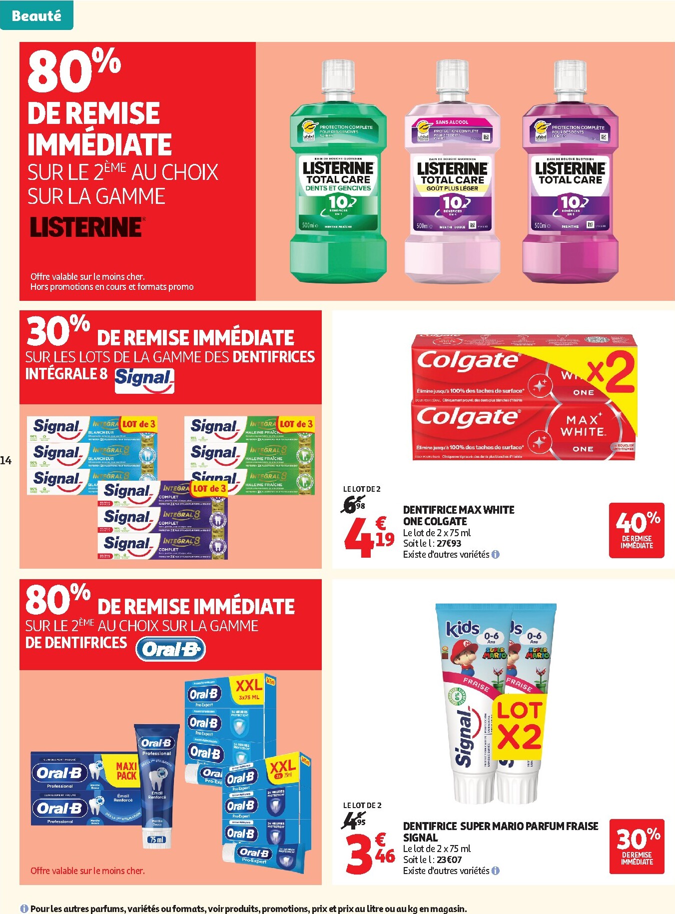 auchan - Huidige Auchan - Beauté folder geldig van dinsdag 16/06/2026 tot zondag 28/06/2026 - page: 14