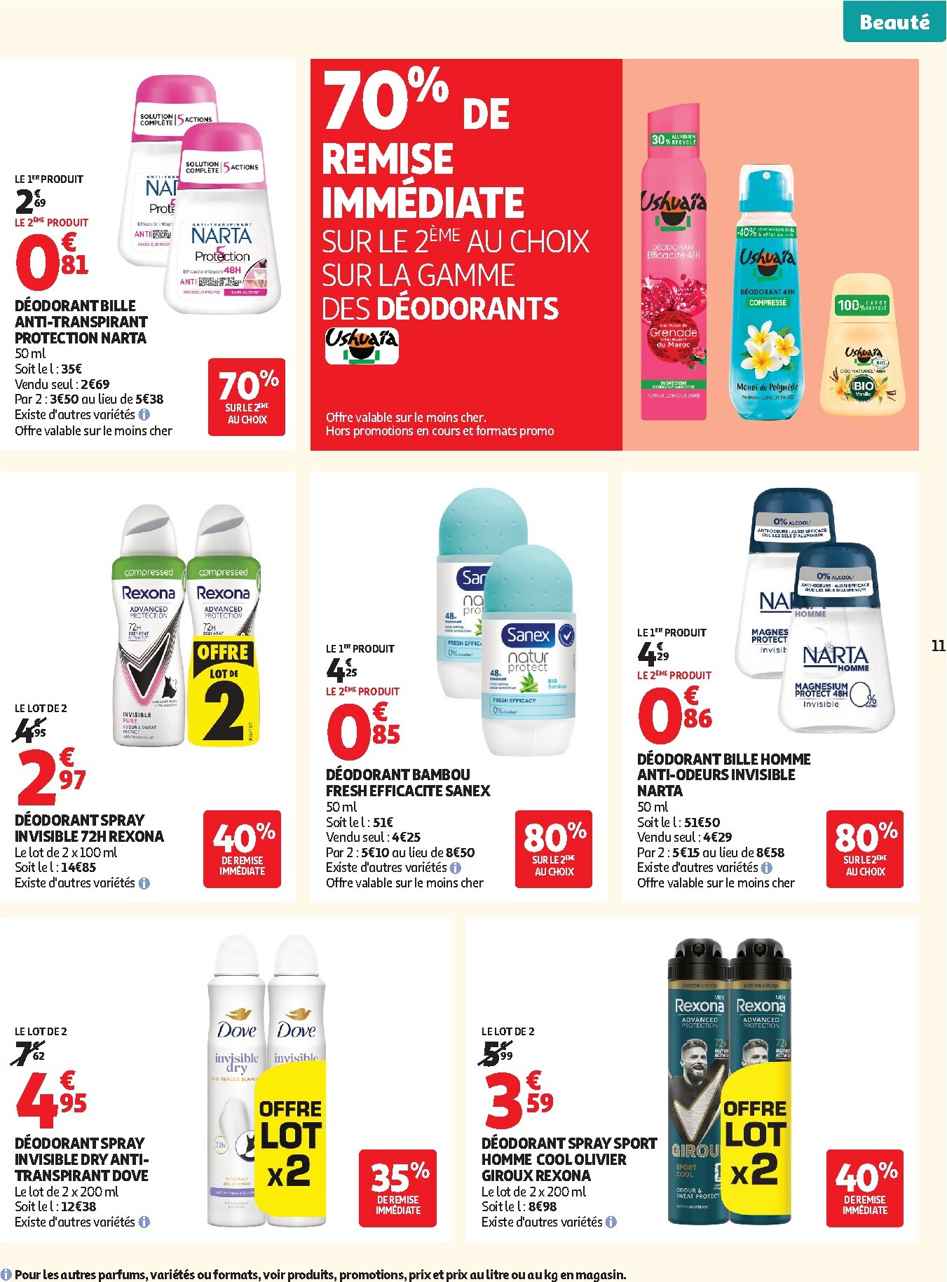 auchan - Huidige Auchan - Beauté folder geldig van dinsdag 16/06/2026 tot zondag 28/06/2026 - page: 11