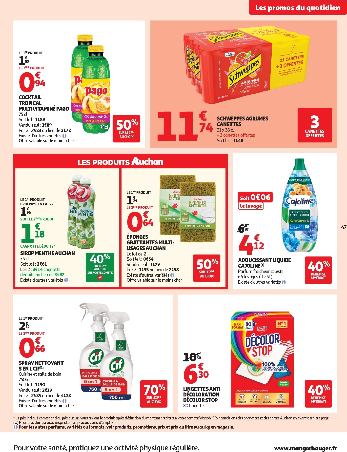 auchan - Huidige Auchan - Beauté folder geldig van dinsdag 16/06/2026 tot zondag 28/06/2026 - page: 47