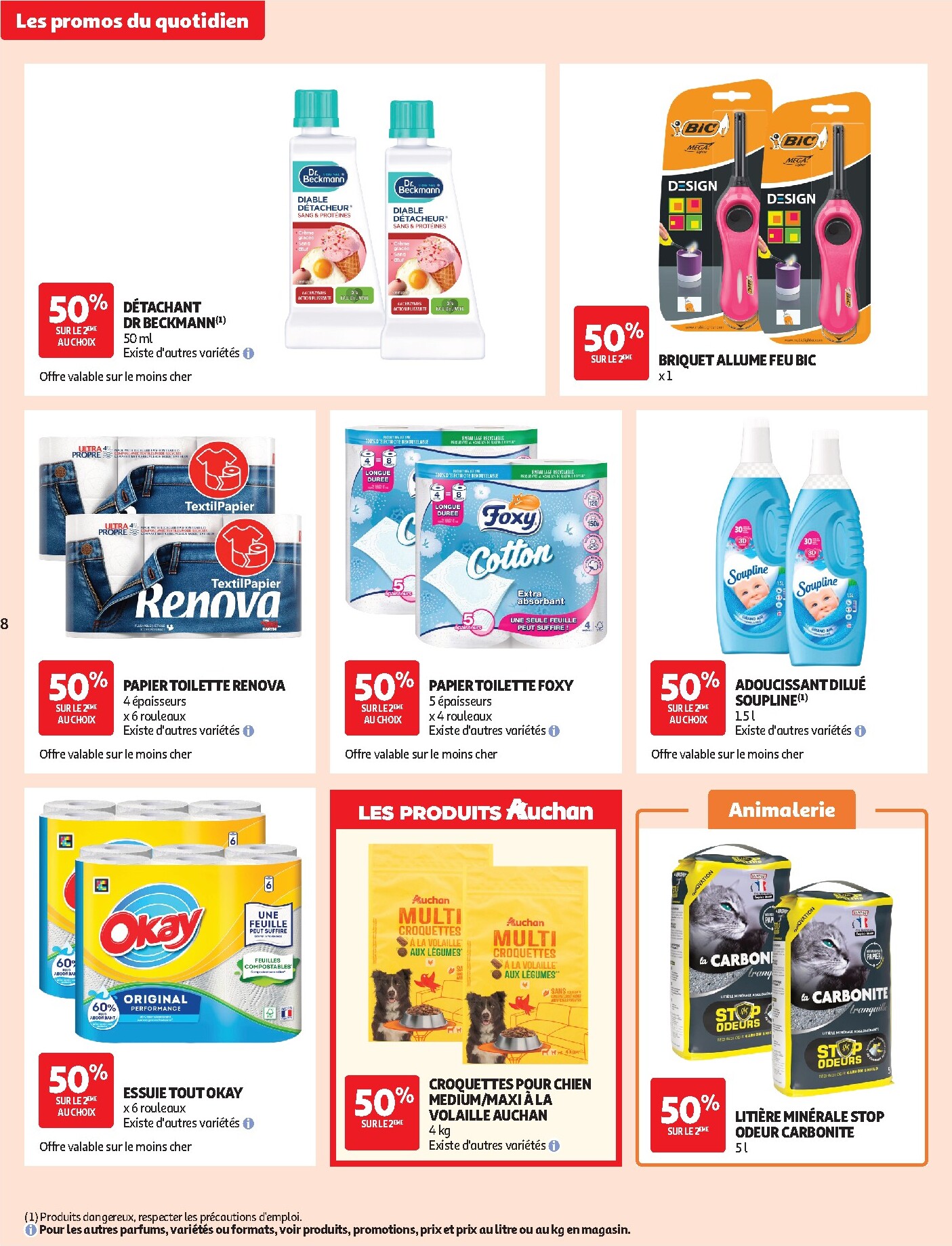 auchan - Auchan - Les promos du moment - Hypermarché folder voor volgende week van dinsdag 30/06/2026 tot zondag 12/07/2026 - page: 8