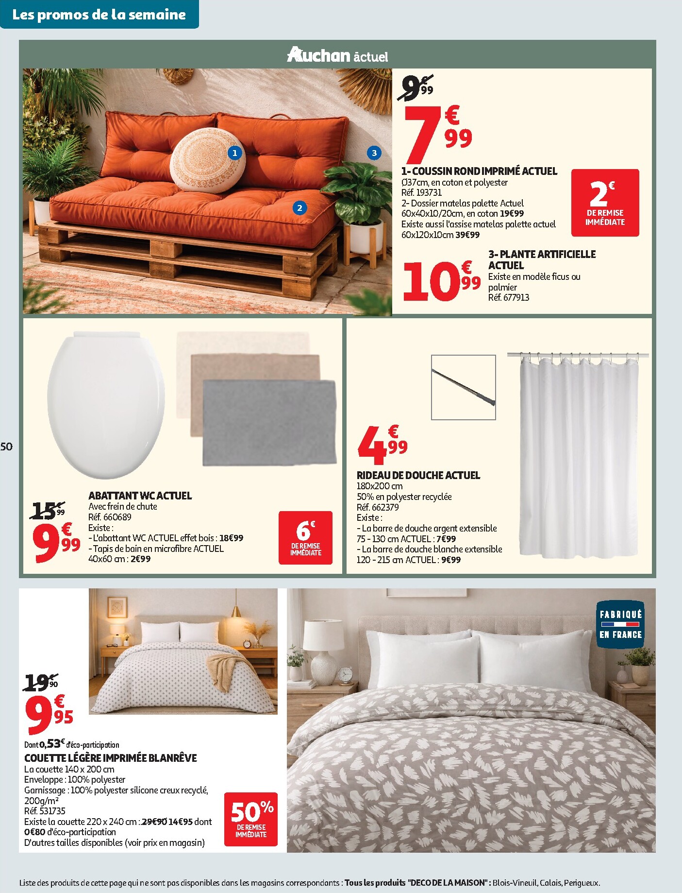 auchan - Auchan - Barbecue, promos hypers - Hypermarché folder voor volgende week van dinsdag 30/06/2026 tot zondag 12/07/2026 - page: 50