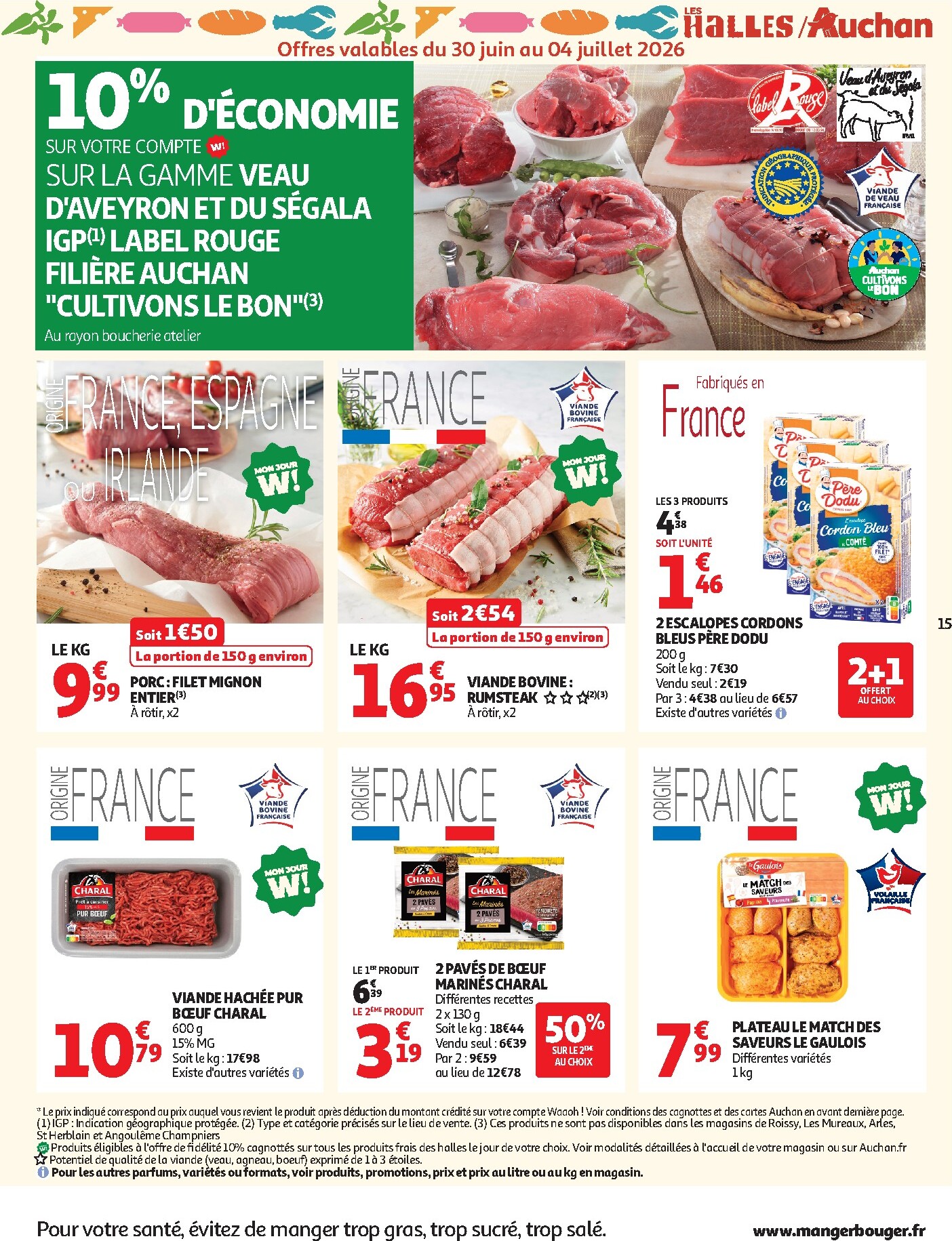 auchan - Auchan - Barbecue, promos hypers - Hypermarché folder voor volgende week van dinsdag 30/06/2026 tot zondag 12/07/2026 - page: 15