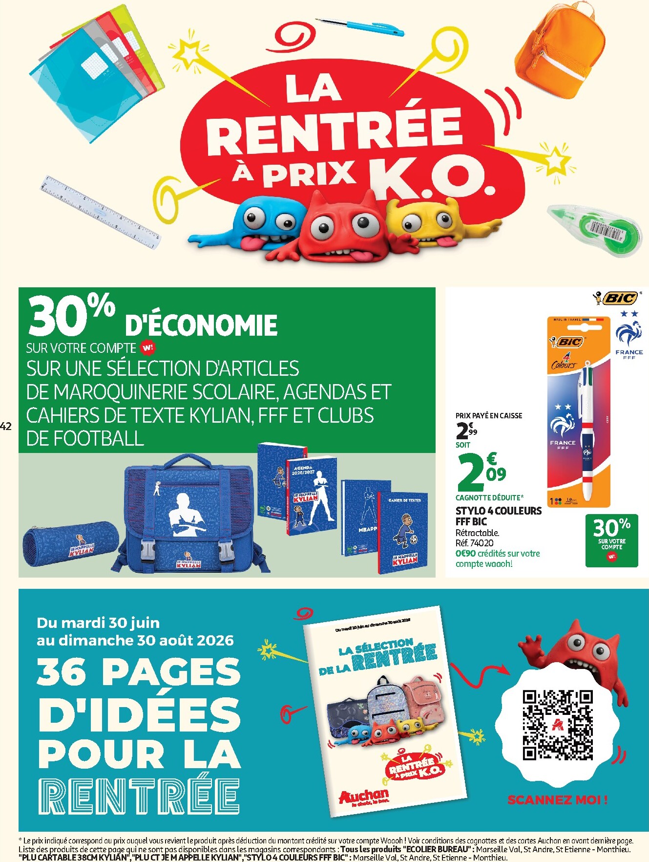 auchan - Auchan - Barbecue, promos hypers - Hypermarché folder voor volgende week van dinsdag 30/06/2026 tot zondag 12/07/2026 - page: 42