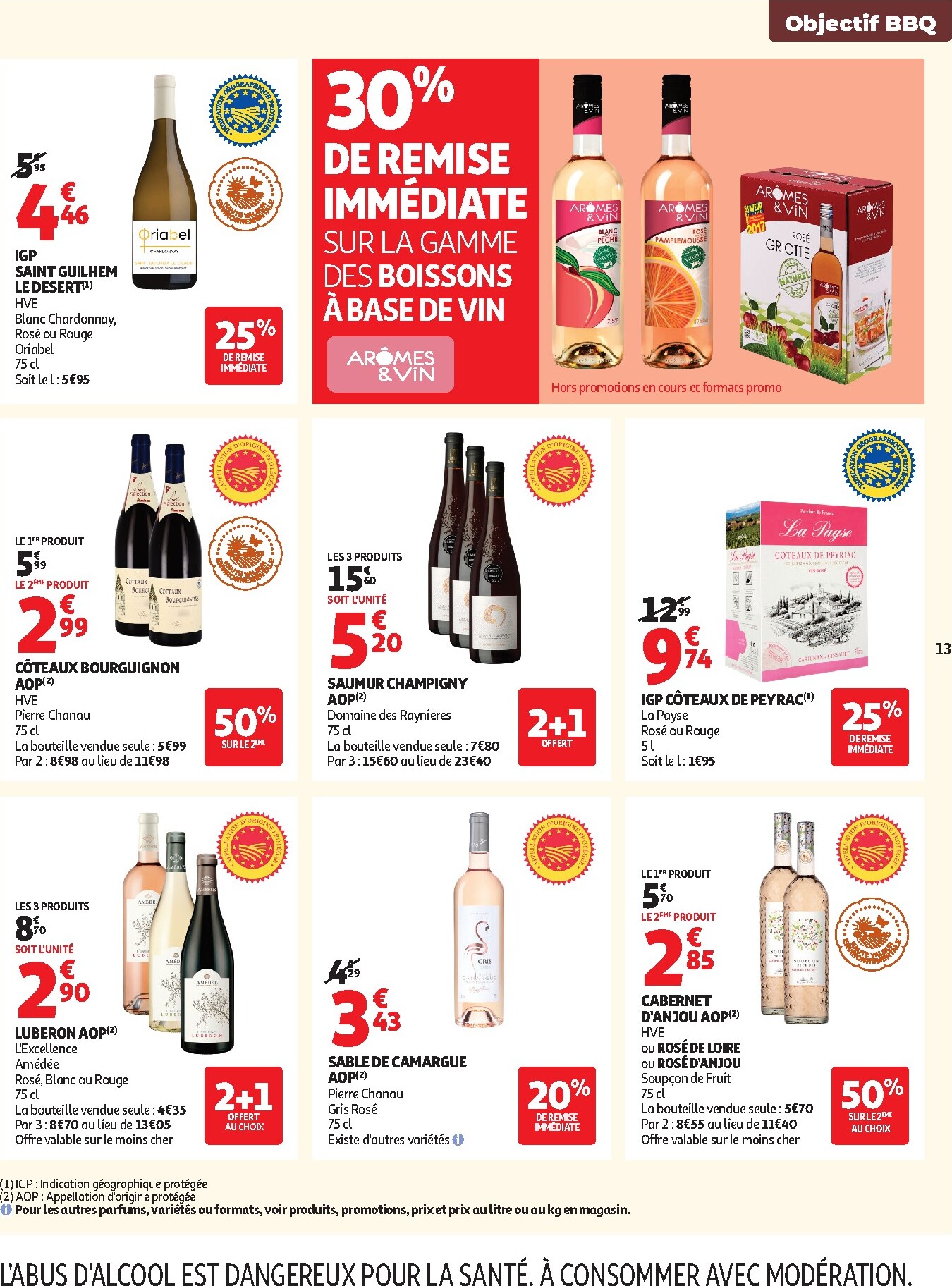 auchan - Auchan - Barbecue, promos hypers - Hypermarché folder voor volgende week van dinsdag 30/06/2026 tot zondag 12/07/2026 - page: 13