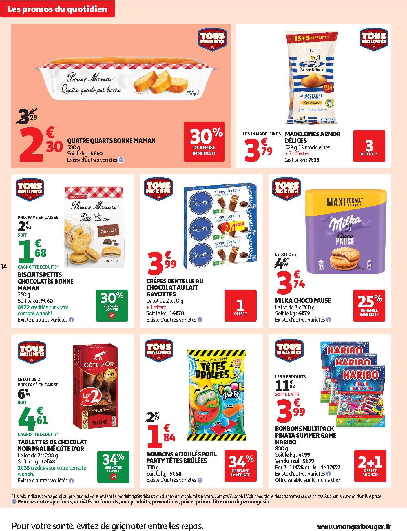 auchan - Auchan - Barbecue, promos hypers - Hypermarché folder voor volgende week van dinsdag 30/06/2026 tot zondag 12/07/2026 - page: 34